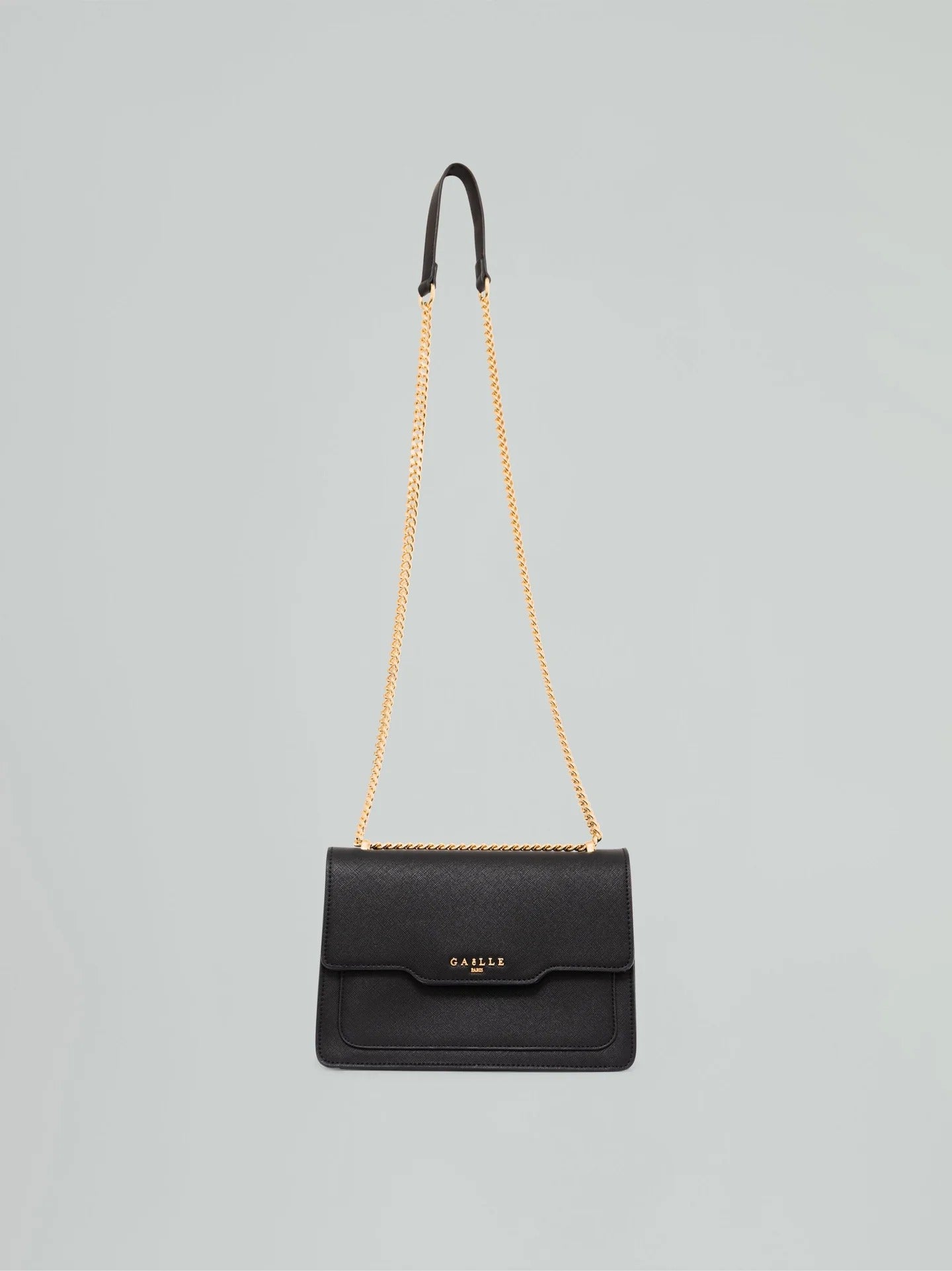 Gaelle Regular shoulder strap essential saffiano nera GAACW03303-XPU0004 NE01 GAELLE 