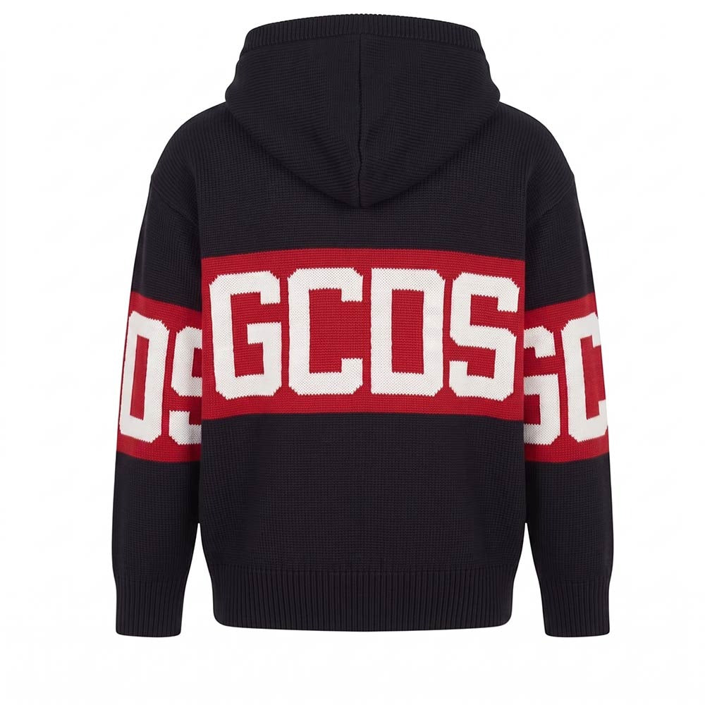 Maglione Cappuccio in Maglia Z0UJQF622K347 999R GCDS 