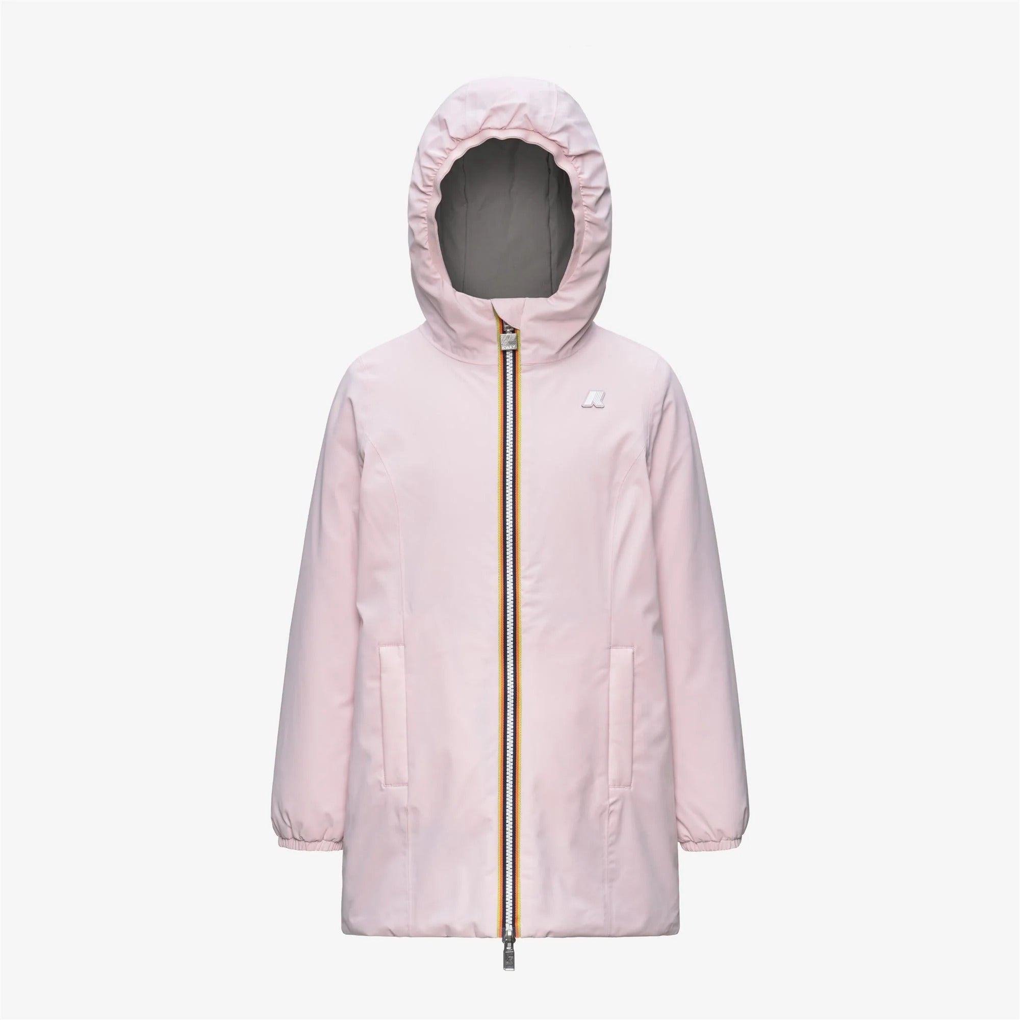 Giacca P. Denise St Warm Double Pink sallow-grey frost K11517W DA4 K-WAY 