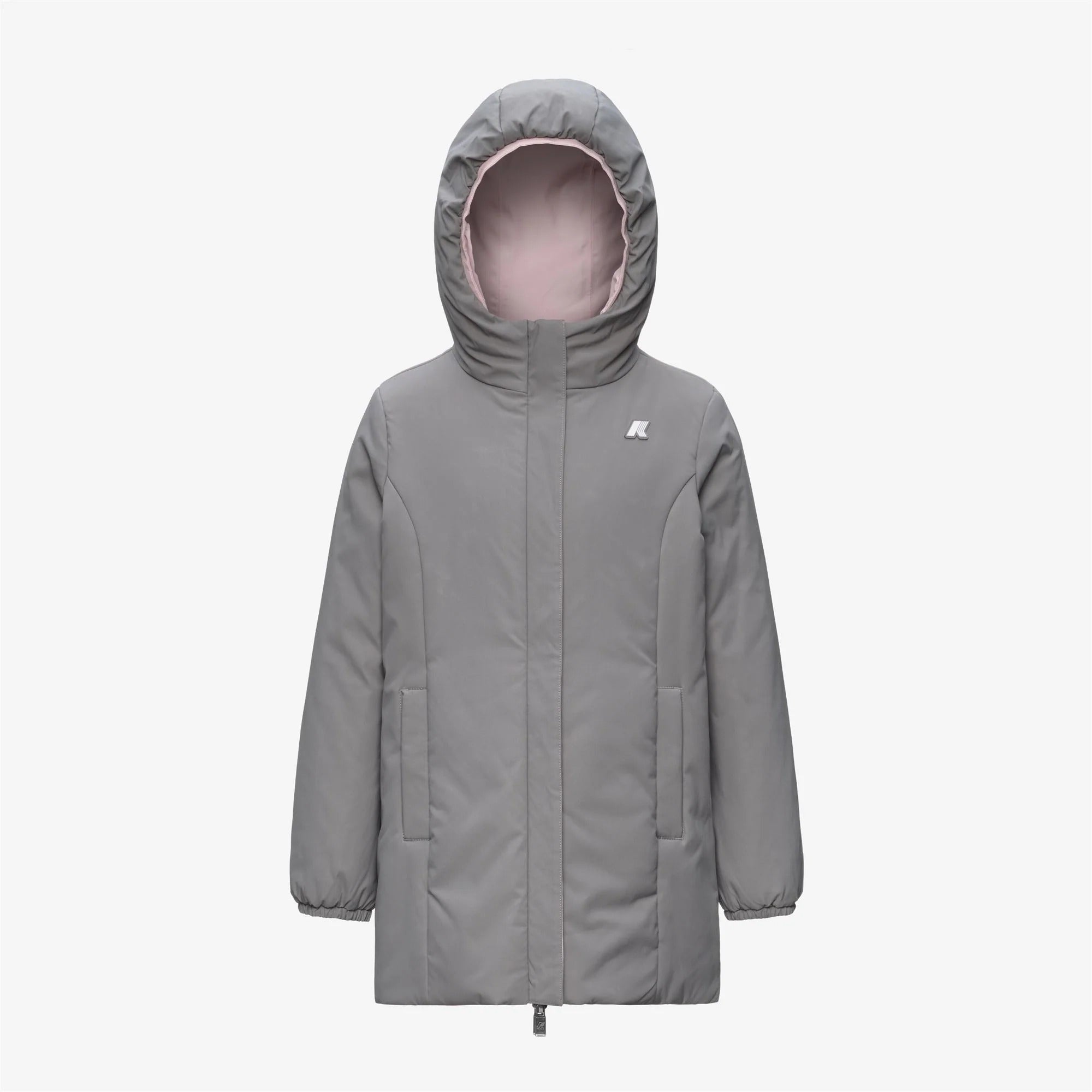Giacca P. Denise St Warm Double Pink sallow-grey frost K11517W DA4 K-WAY 