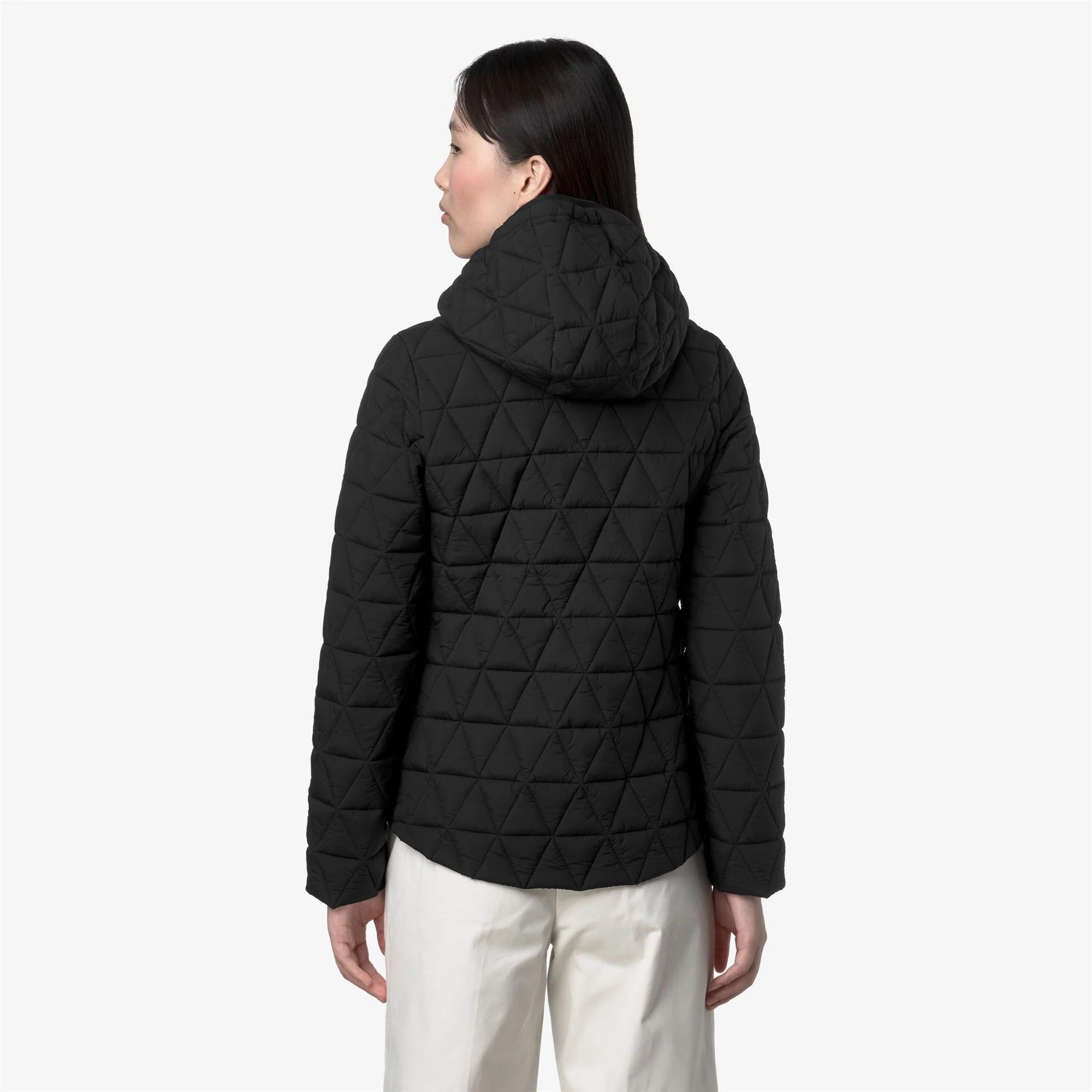 Giacca Lil Diamond Quilted Warm Black Pure K2136EW USY K-WAY 