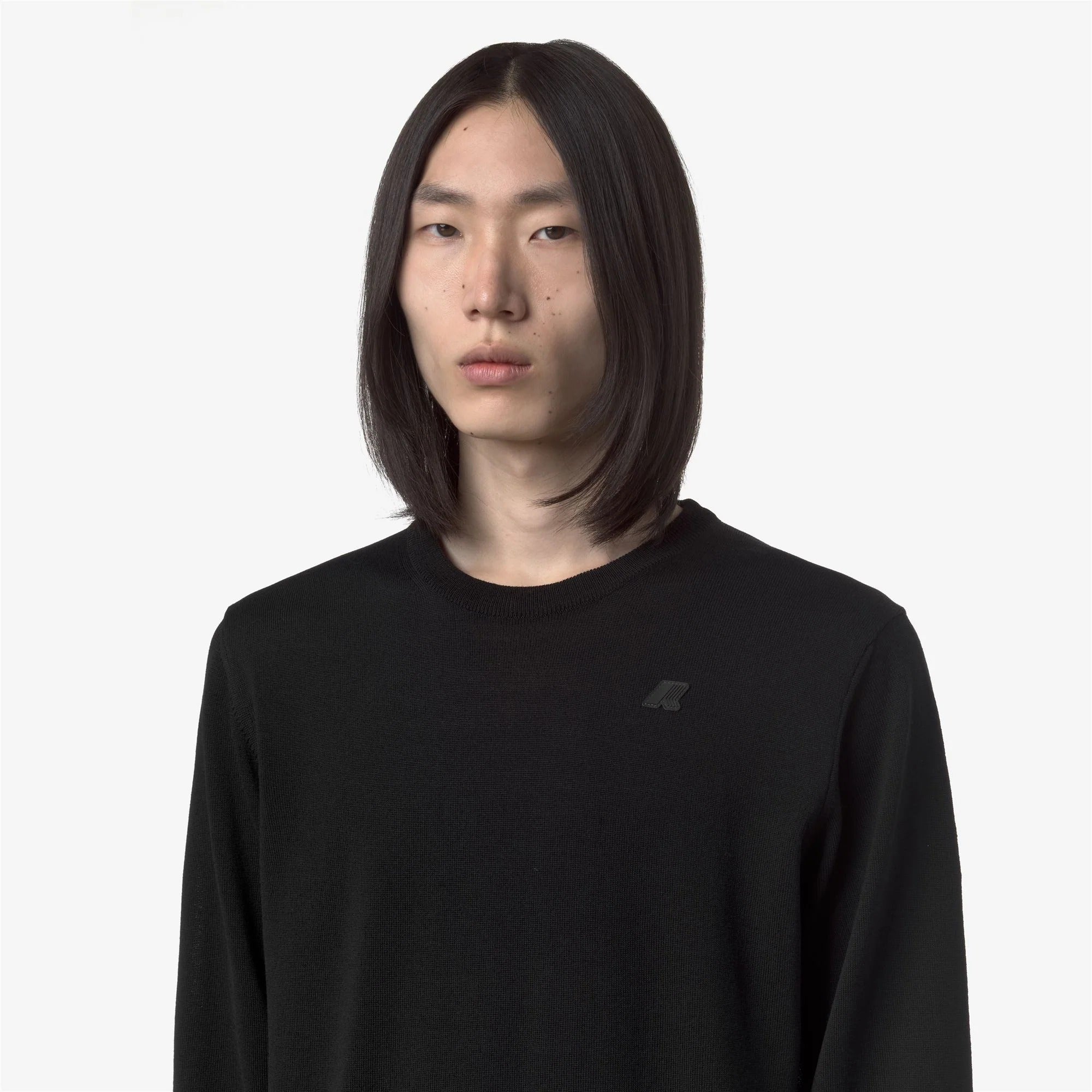 Maglione Sebastien Merino Black Pure K2142EW USY K-WAY 