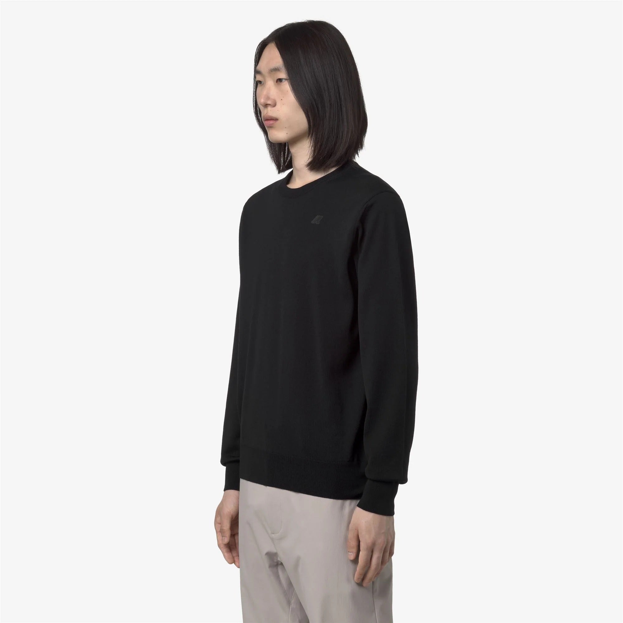 Maglione Sebastien Merino Black Pure K2142EW USY K-WAY 