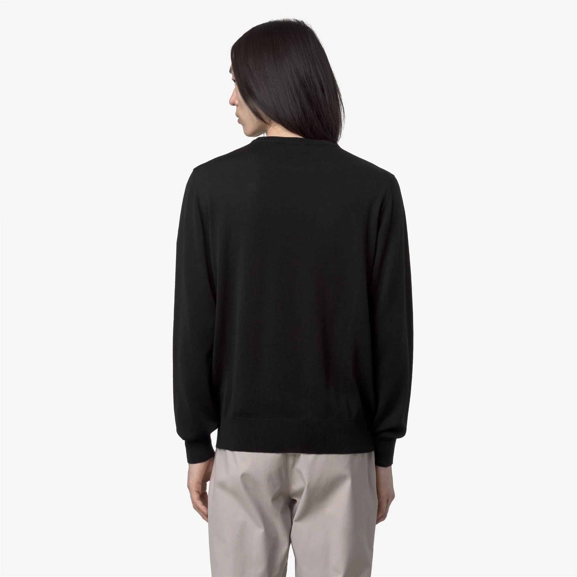 Maglione Sebastien Merino Black Pure K2142EW USY K-WAY 