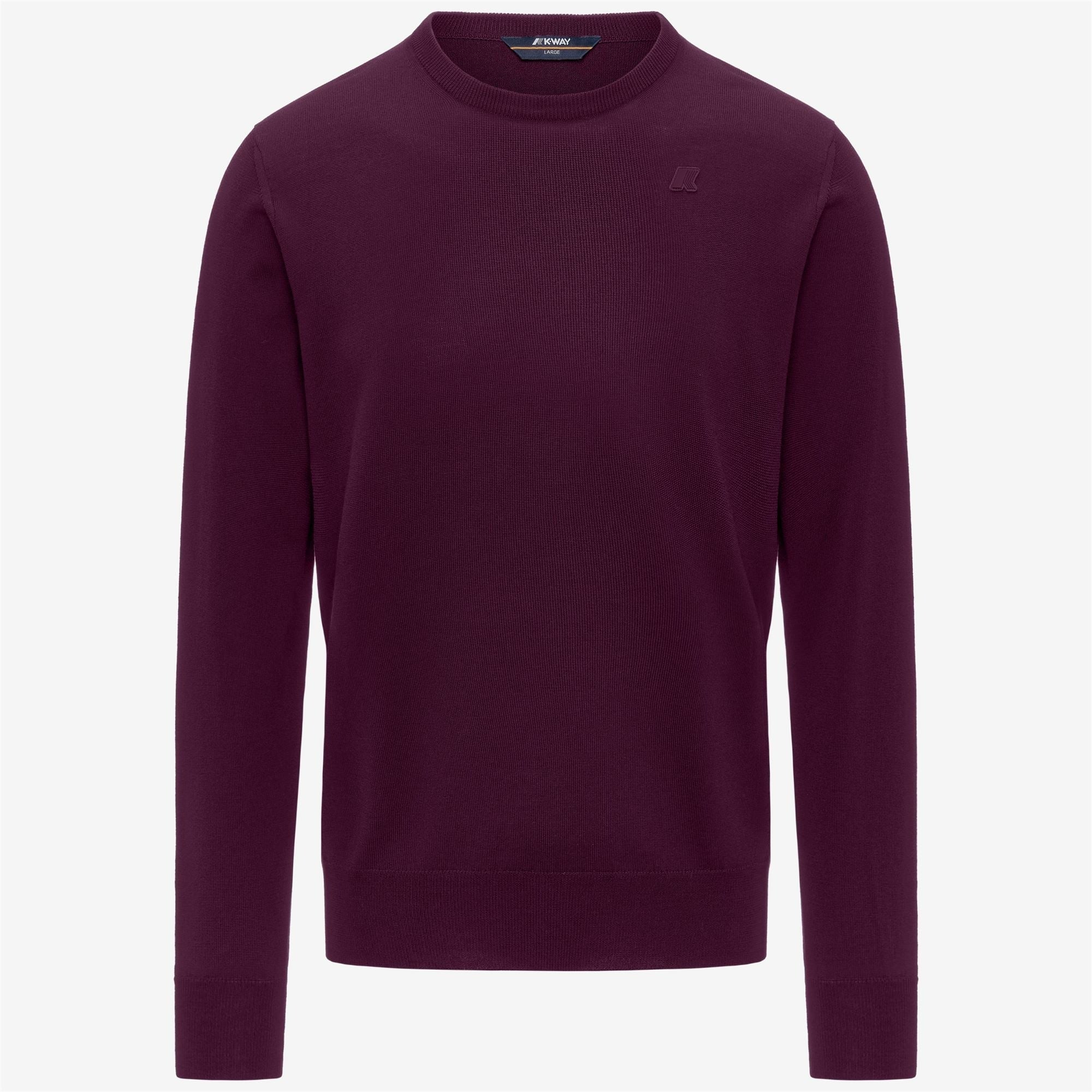Maglione Sebastien Merino Wiolet Wine K2142EW XLH K-WAY 