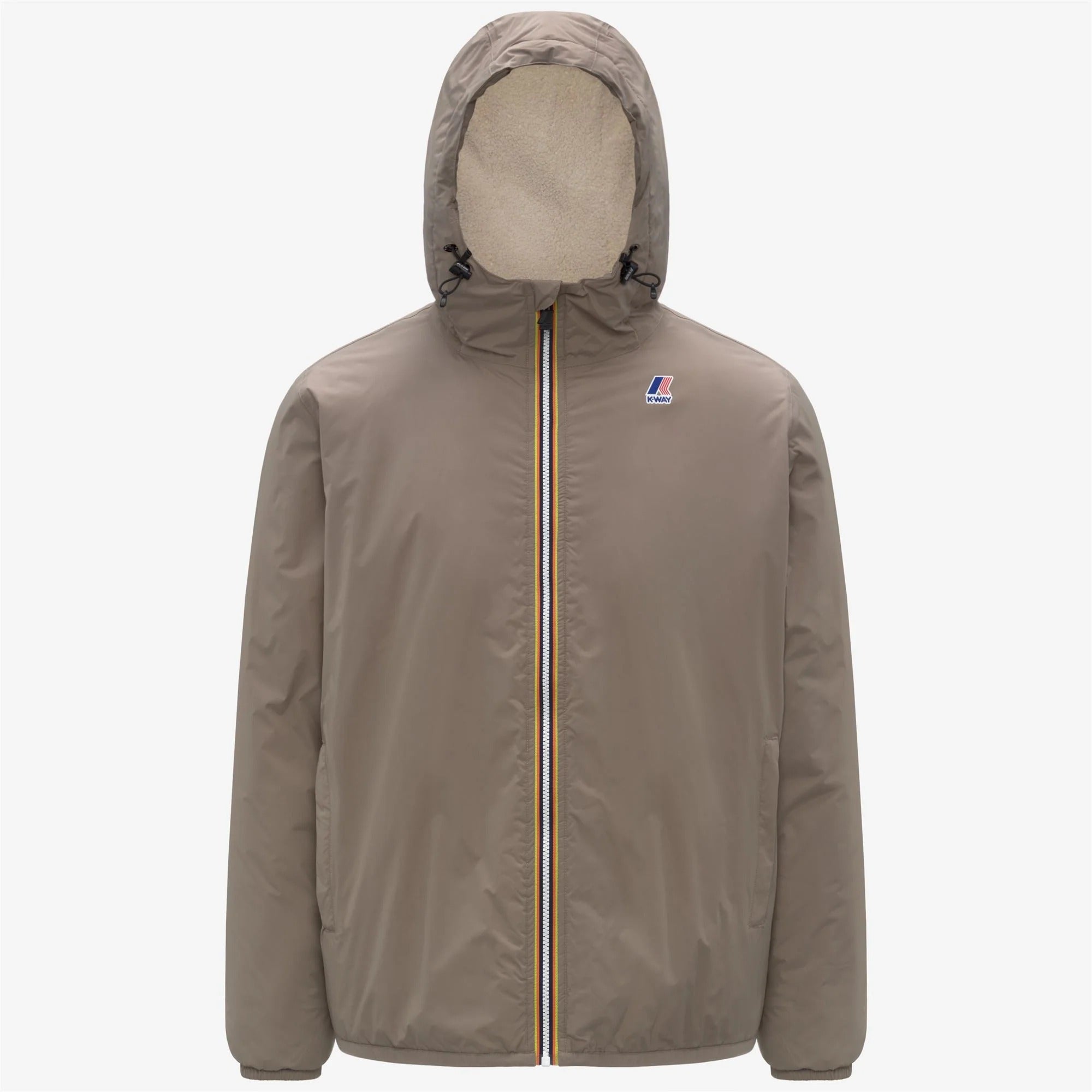 Giacca Le Vrai 4.0 Claude Orsetto Beige taupe K21515W WG9 K-WAY 
