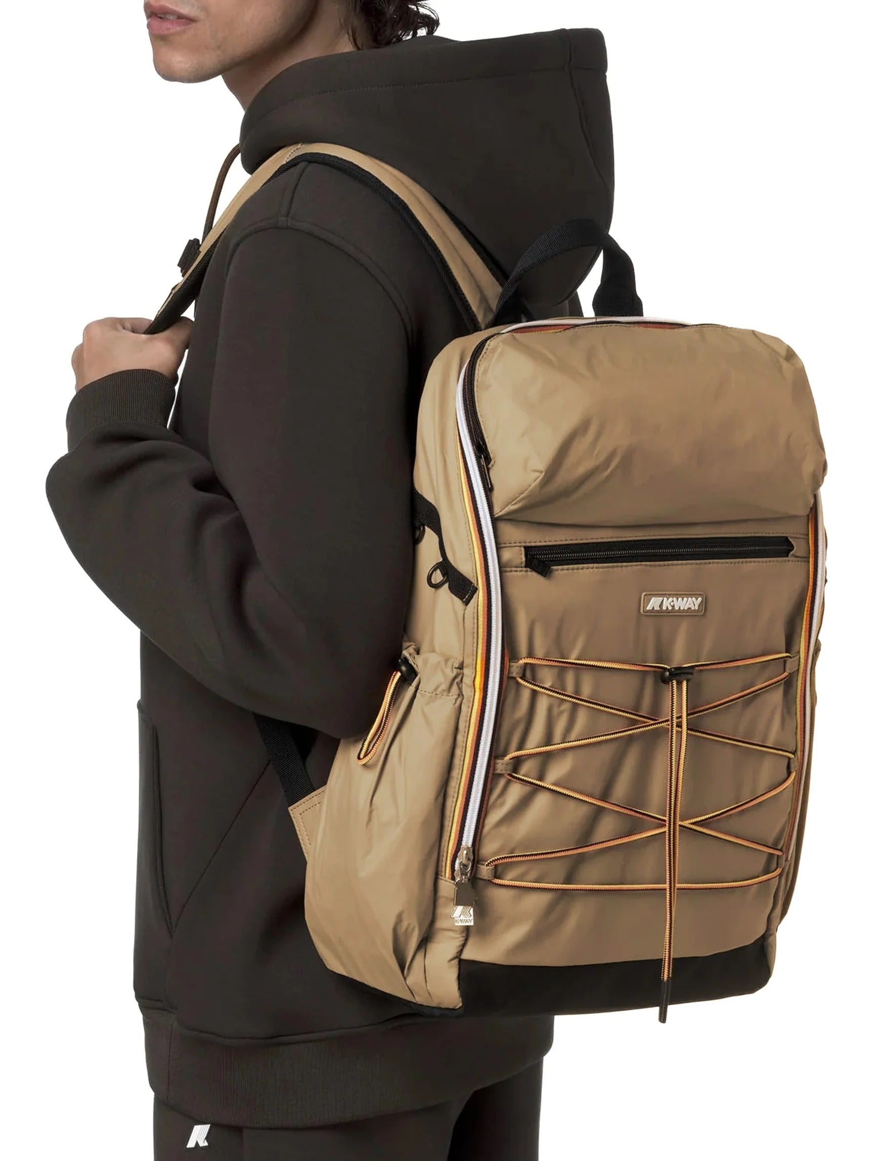 Zaino Monte Limar beige khaki K4112YW 677 K-WAY 