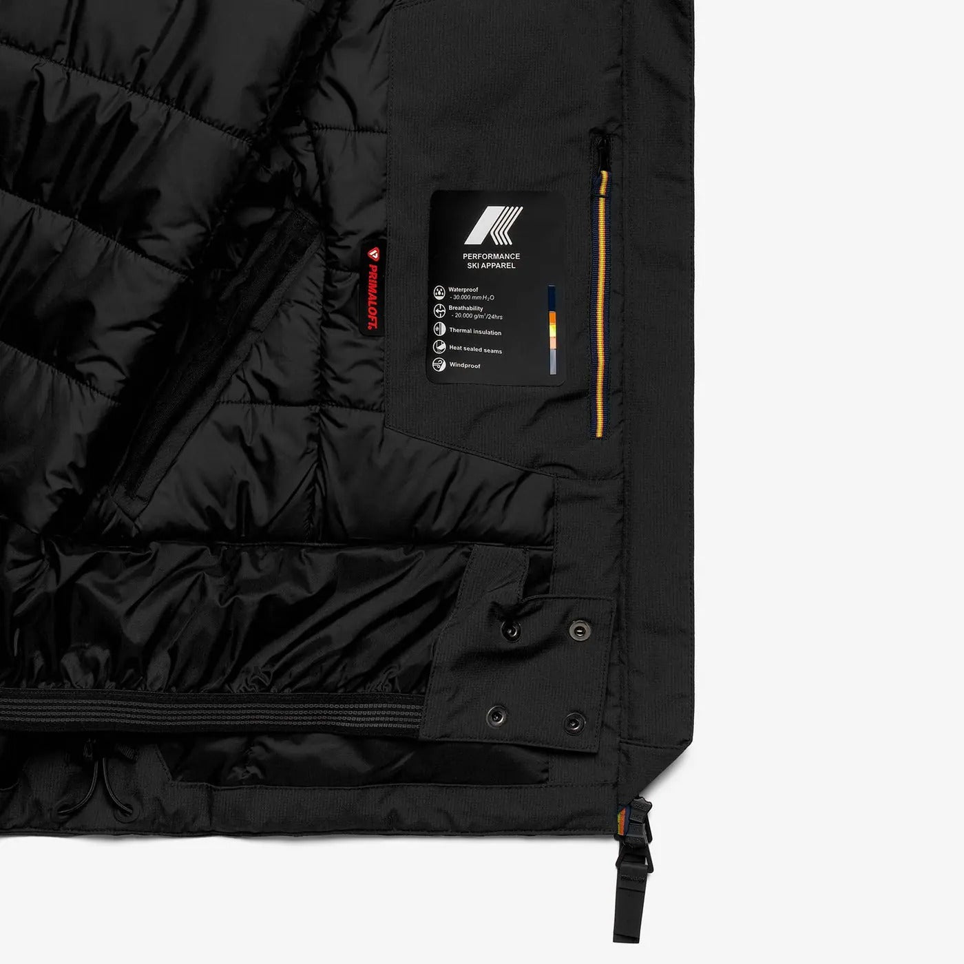 Labresse 2l ripstop Black Pure K4133IW USY K-WAY 