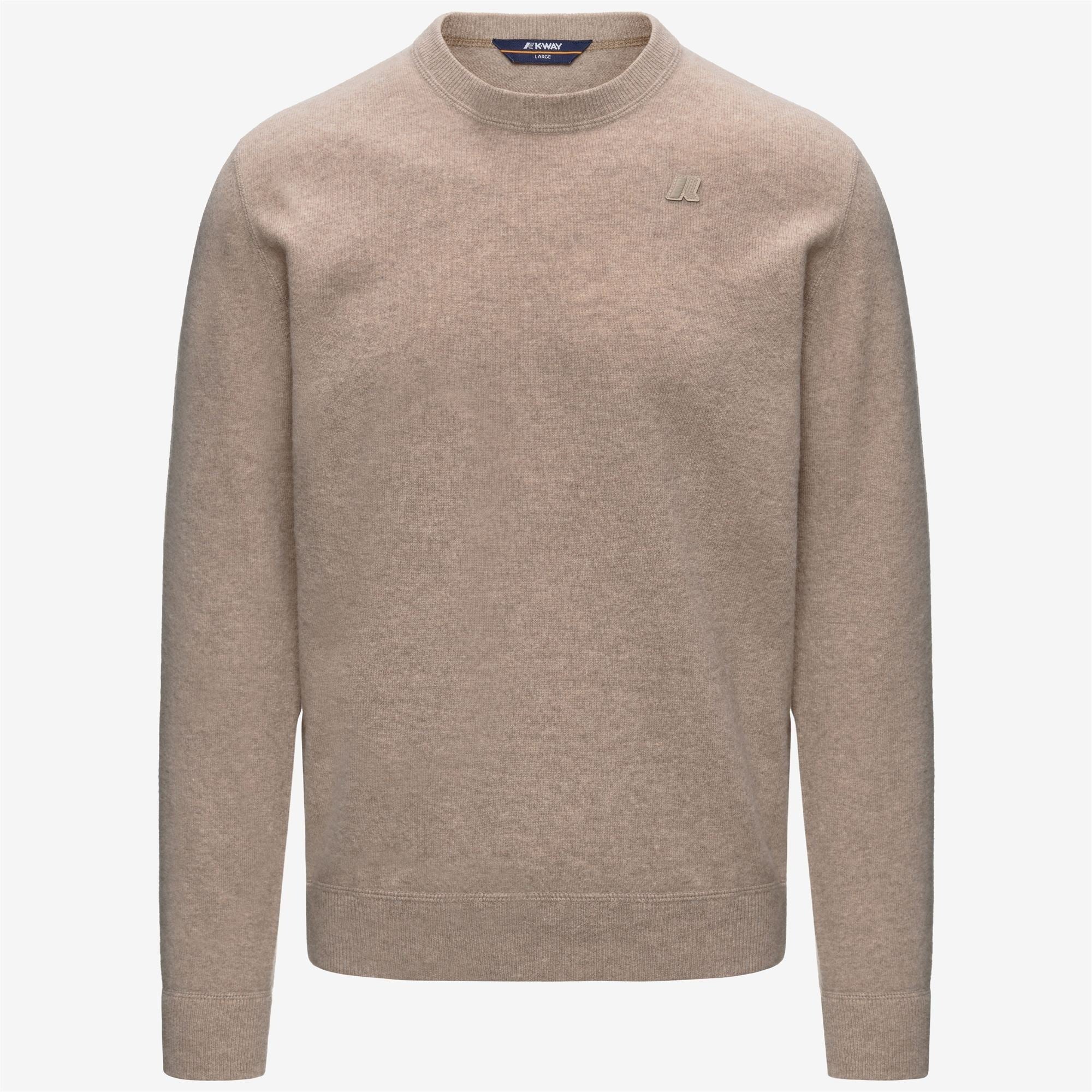 Maglione Sebastien Fleece Stitch Beige plaza K5146JW 653 K-WAY 