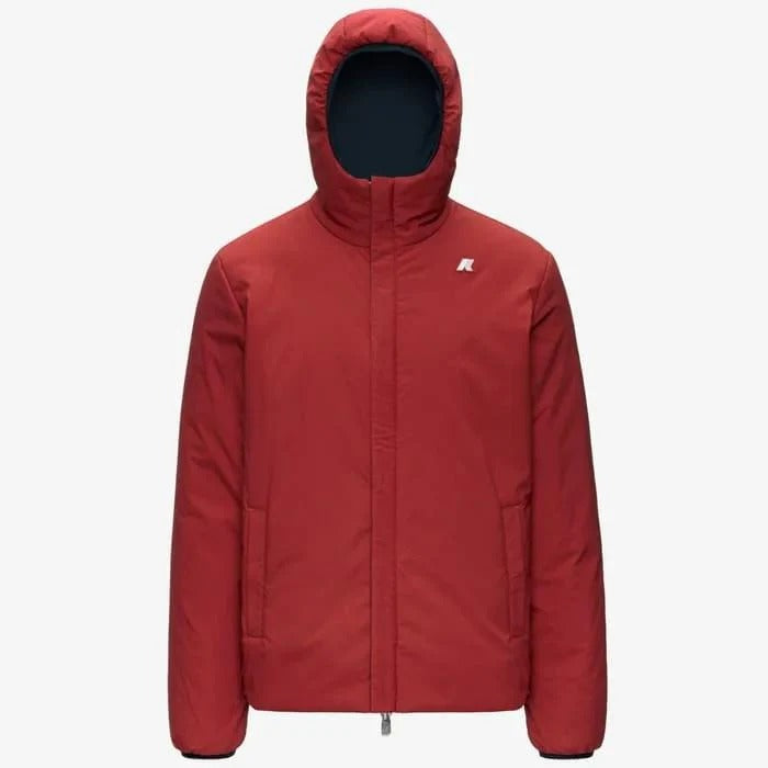 Giacca Jack St Warm Double Blue depth-red dk chili K6128VW DB7 K-WAY 