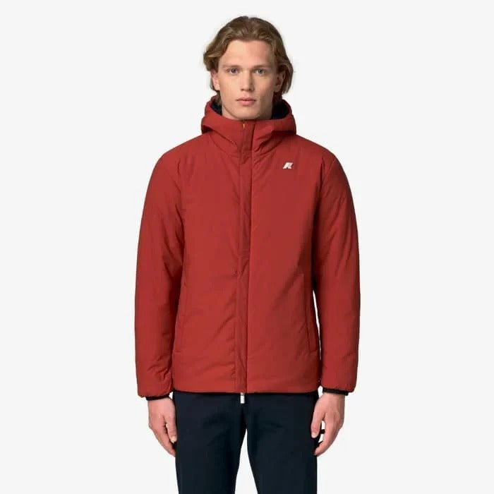 Giacca Jack St Warm Double Blue depth-red dk chili K6128VW DB7 K-WAY 