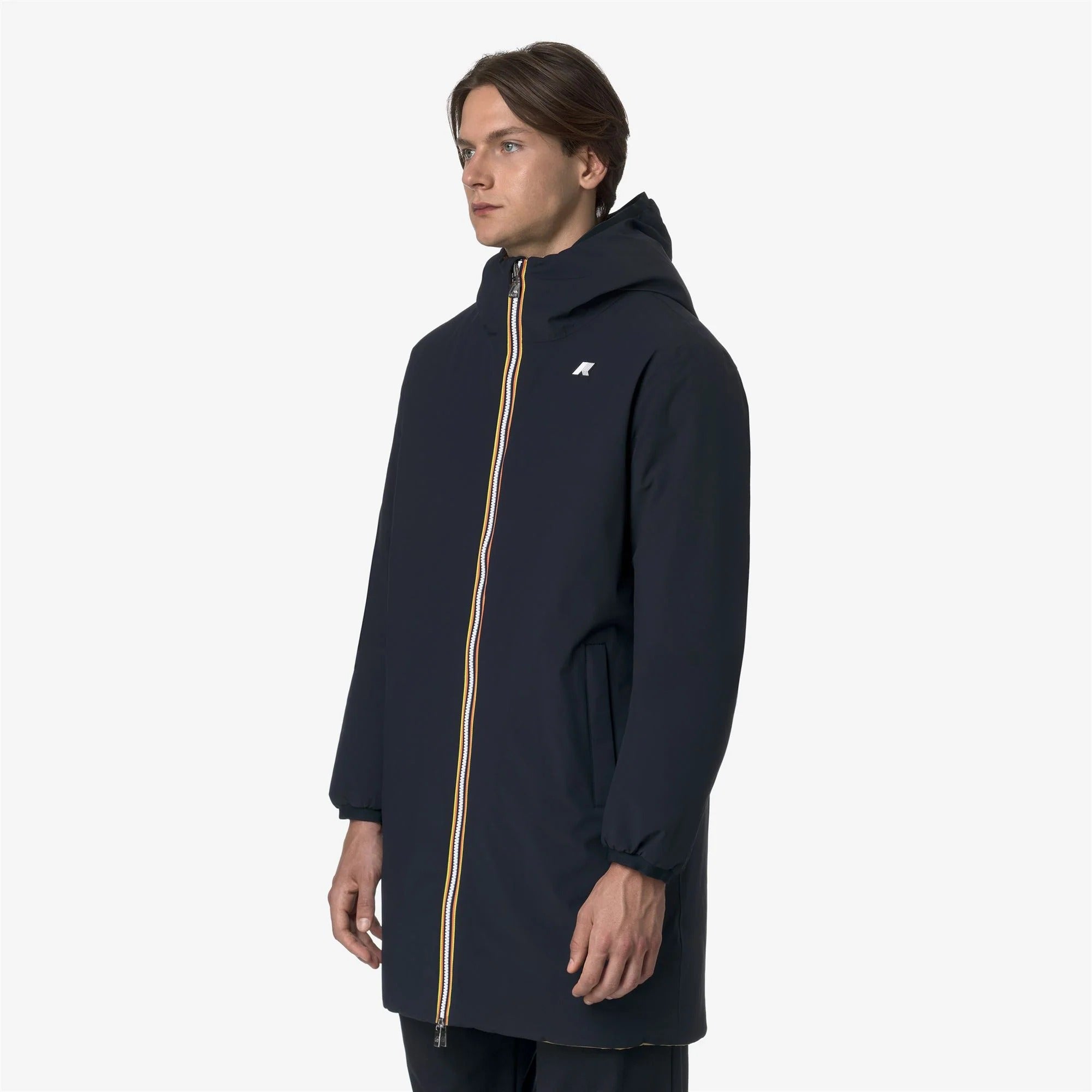 Giacca Jacob St Warm Double Blue depth-beige khaki K6128WW D0V K-WAY 