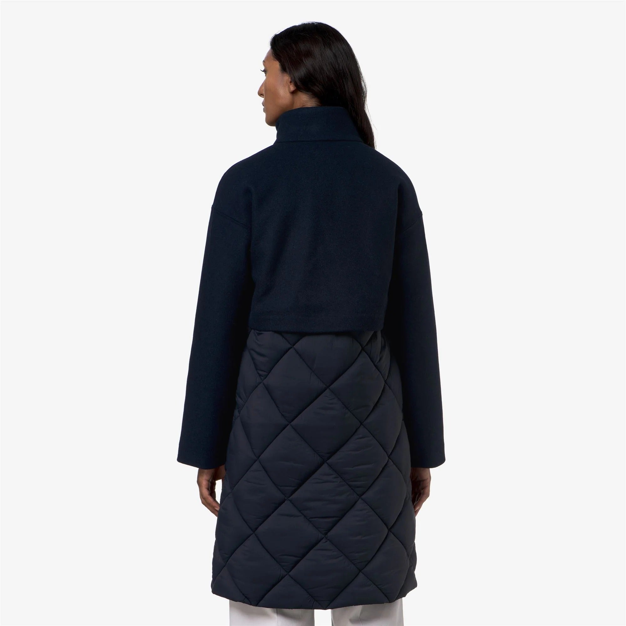 Giacca Mindy Wool Nylon Warm Blue Depht K6135MW DBA K-WAY 
