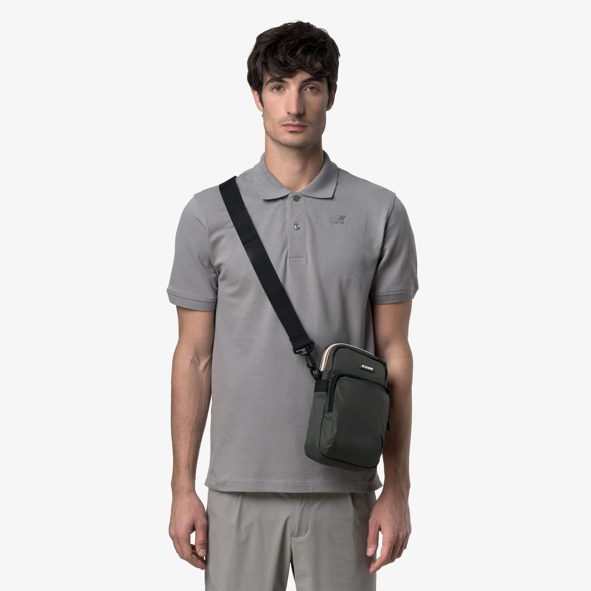 Borsa a Tracolla Impermeabile erloy green blackish K7116VW WMR K-WAY 