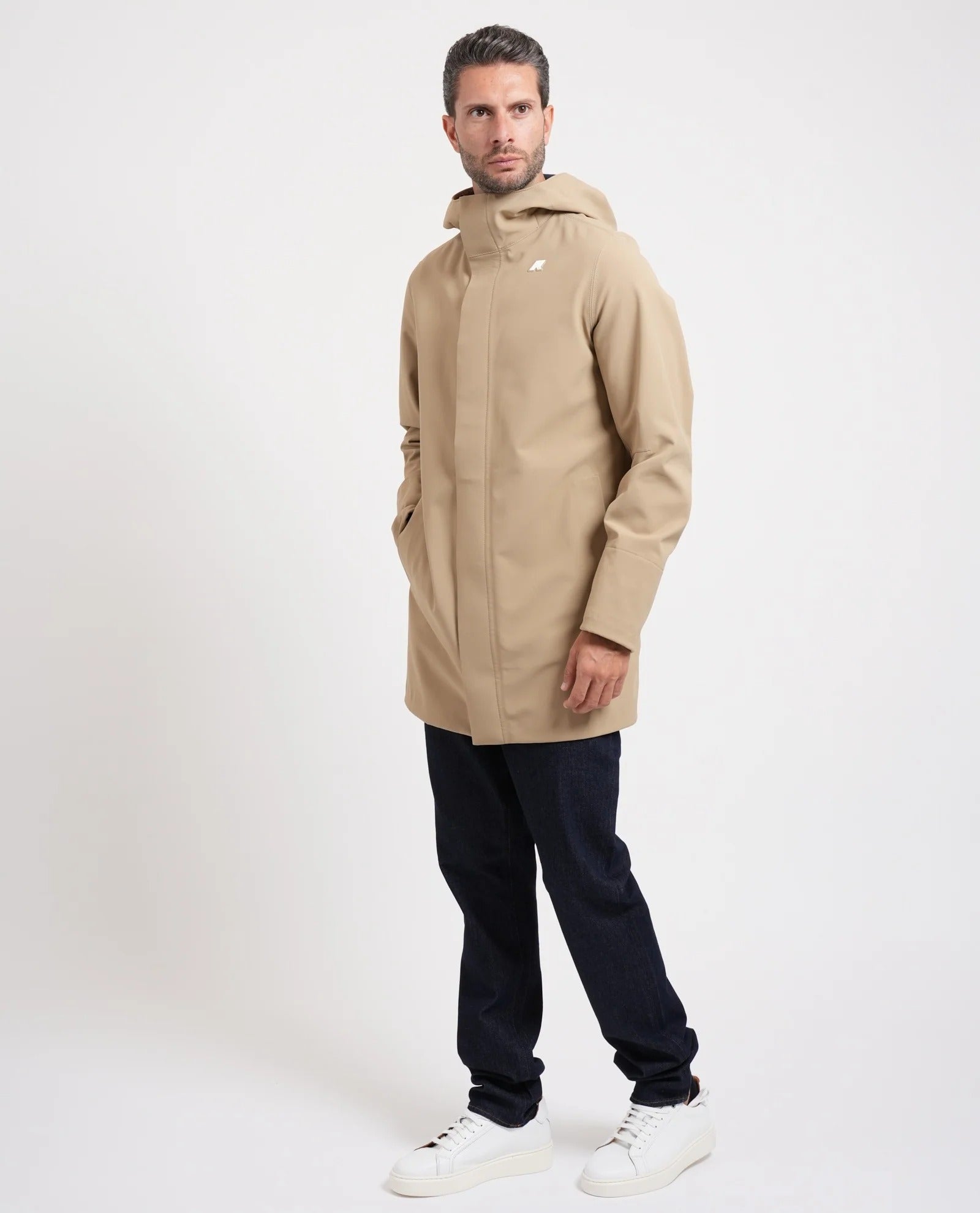 Giacca Marlyn Bonded beige khaki K7126UW DB6 K-WAY 
