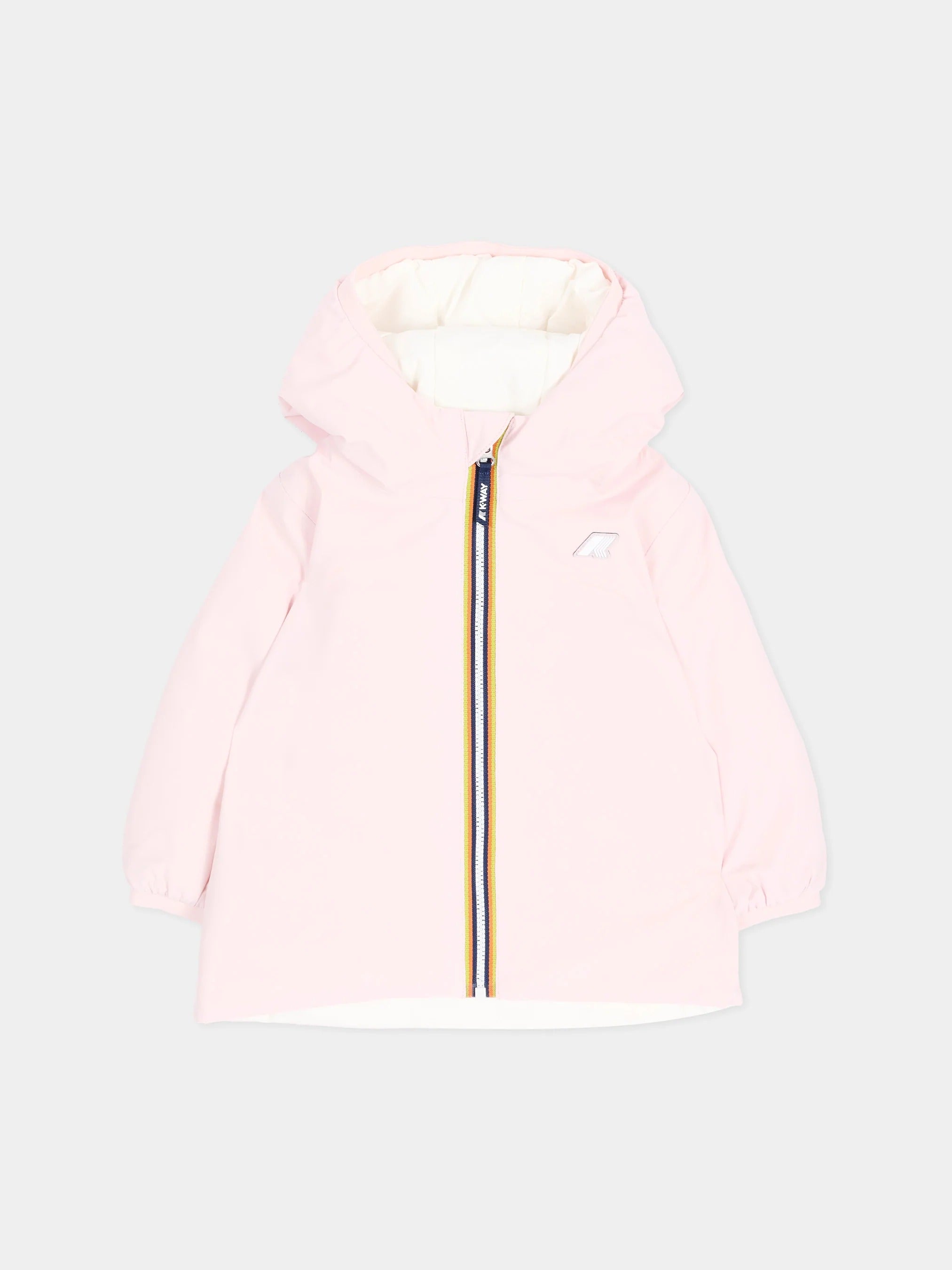 Giacca E. Jack St Warm Double Pink sallow-white natural K71338W DCT K-WAY 