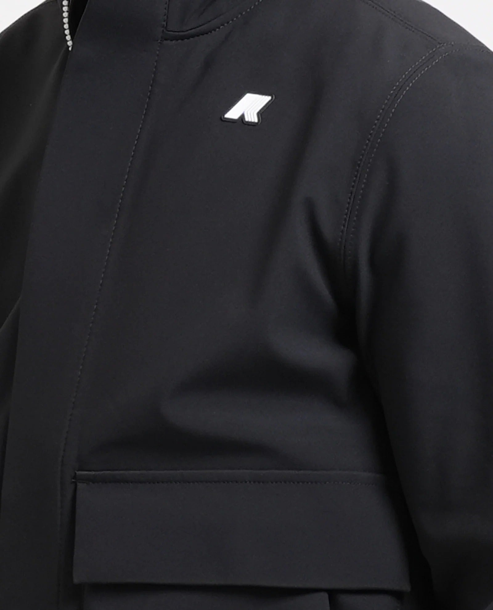 K-WAY giubbotto herve bonded black pure K7134SW A3C K-WAY 
