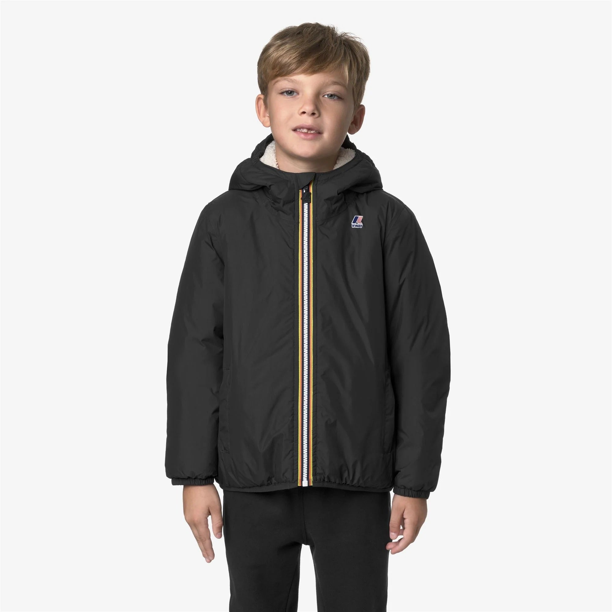 Giacca P. Le Vrai 4.0 Claude Orsetto Black Pure K7142TW* USY K-WAY 