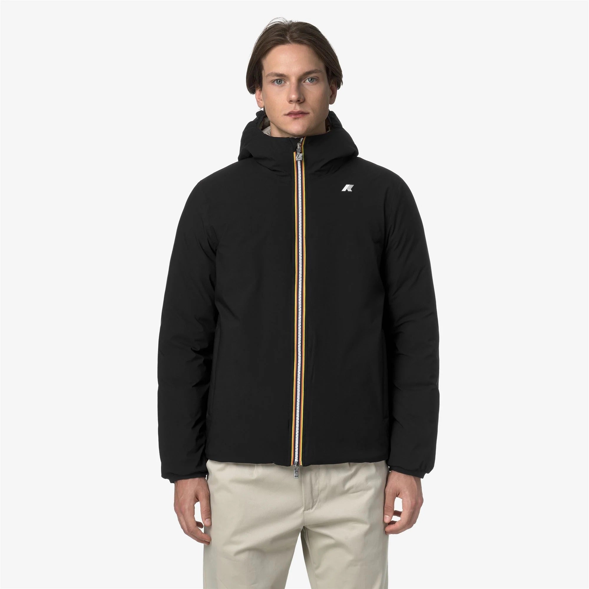 Giacca Jack St Thermo Double Black pure-Beige K8127WW DBN K-WAY 