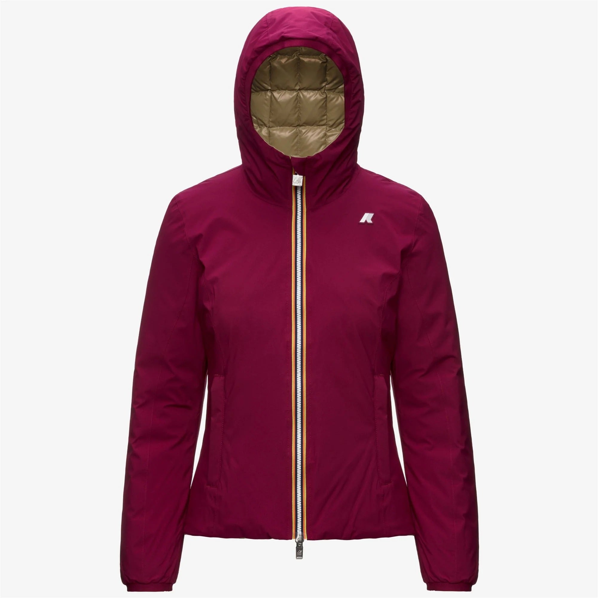 Giacca Lily St Thermo Double Red dk-beige khaki K8127XW DBO K-WAY 