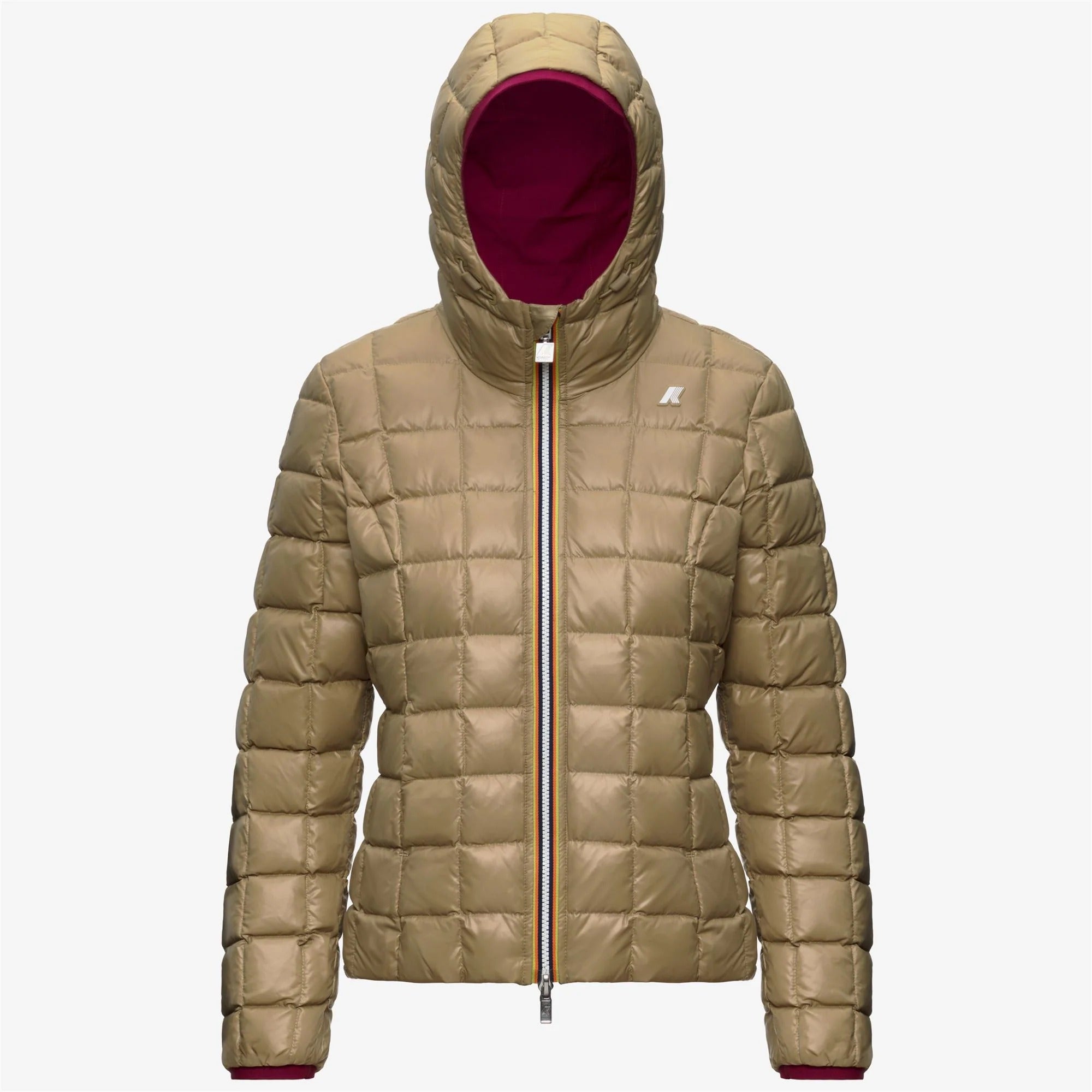 Giacca Lily St Thermo Double Red dk-beige khaki K8127XW DBO K-WAY 
