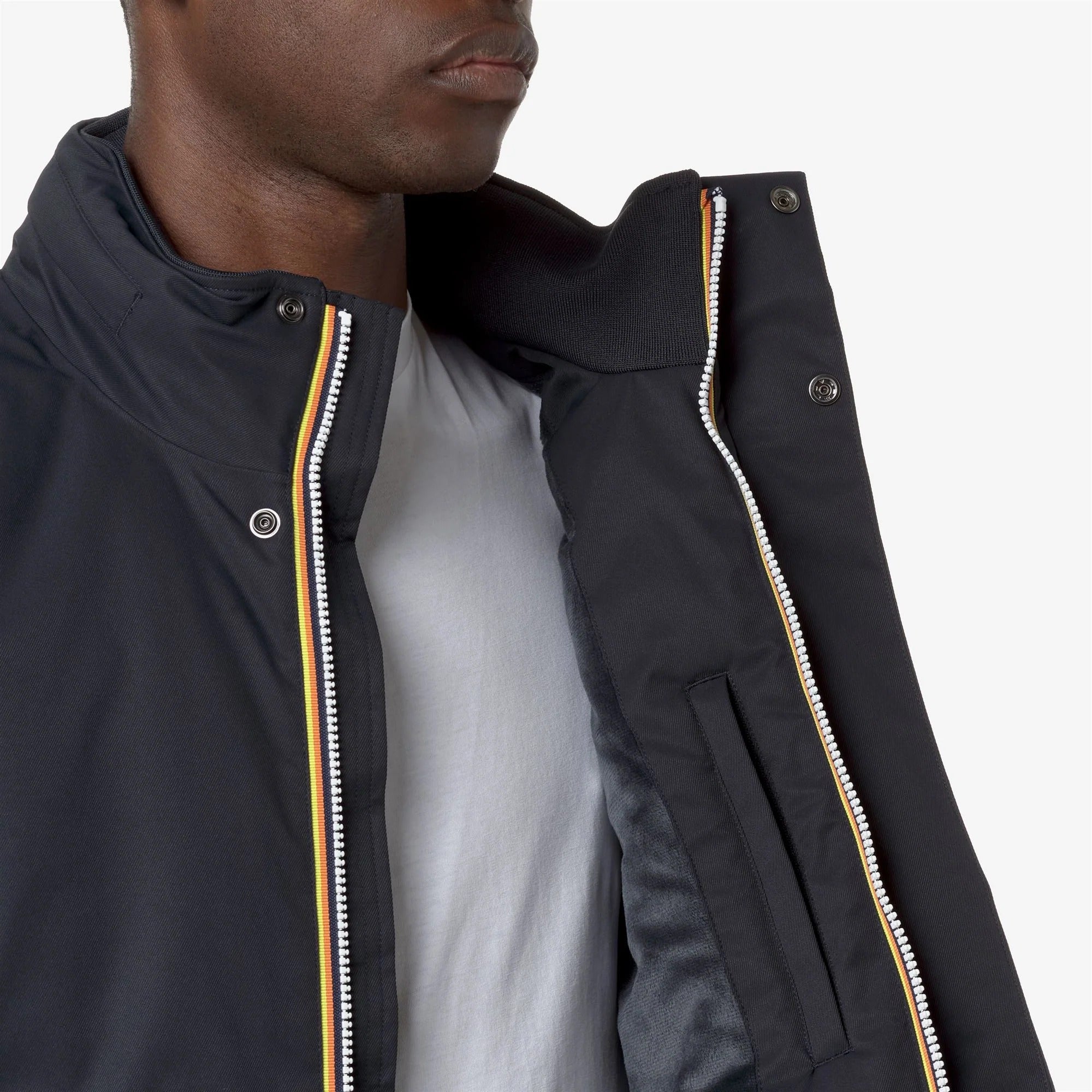 Giacca Amaury Twill Marmotta Blue d-Blue a K8133EW AL9 K-WAY 