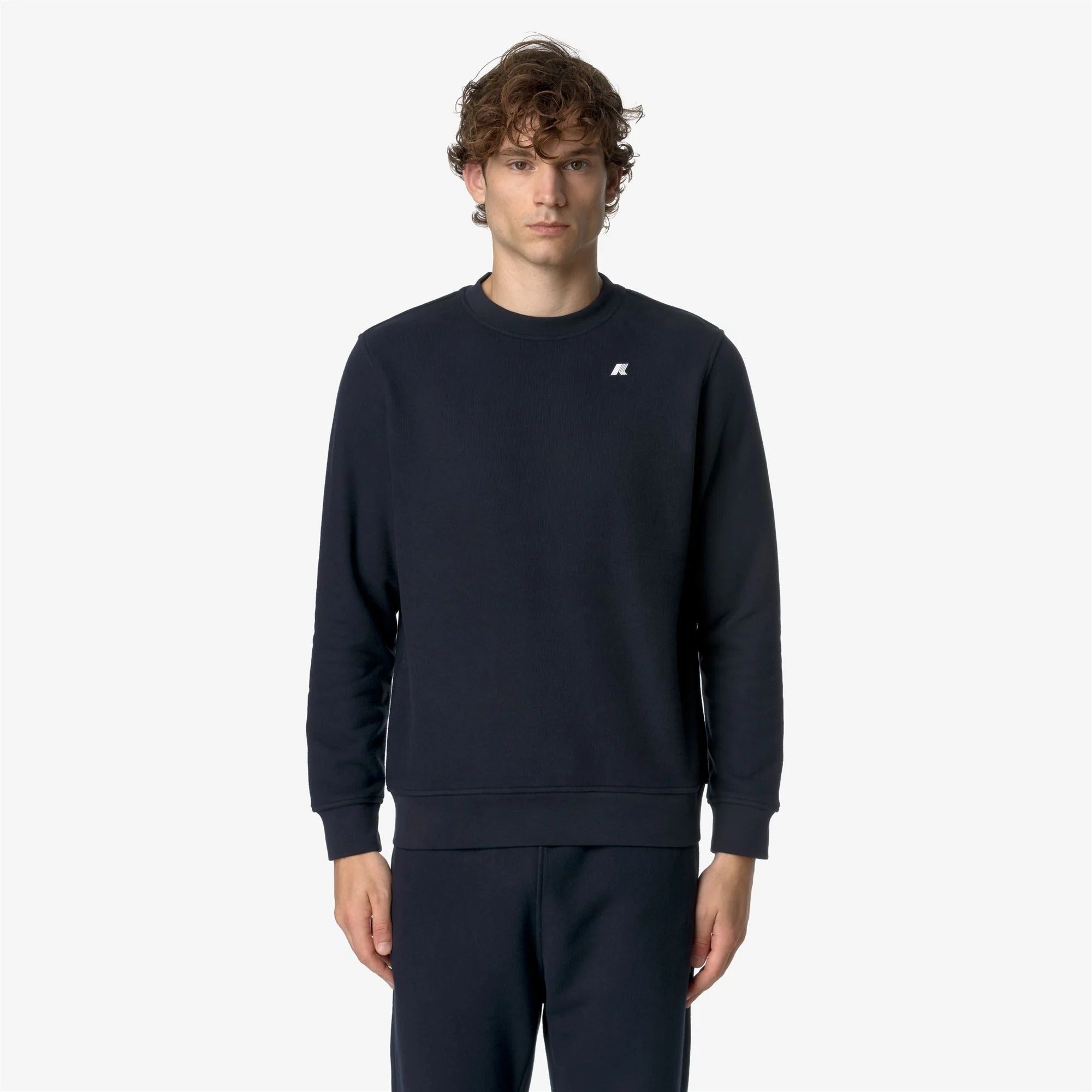 Felpa Baptiste Heavy Fleece Blue Depth K8133GW K89 K-WAY 