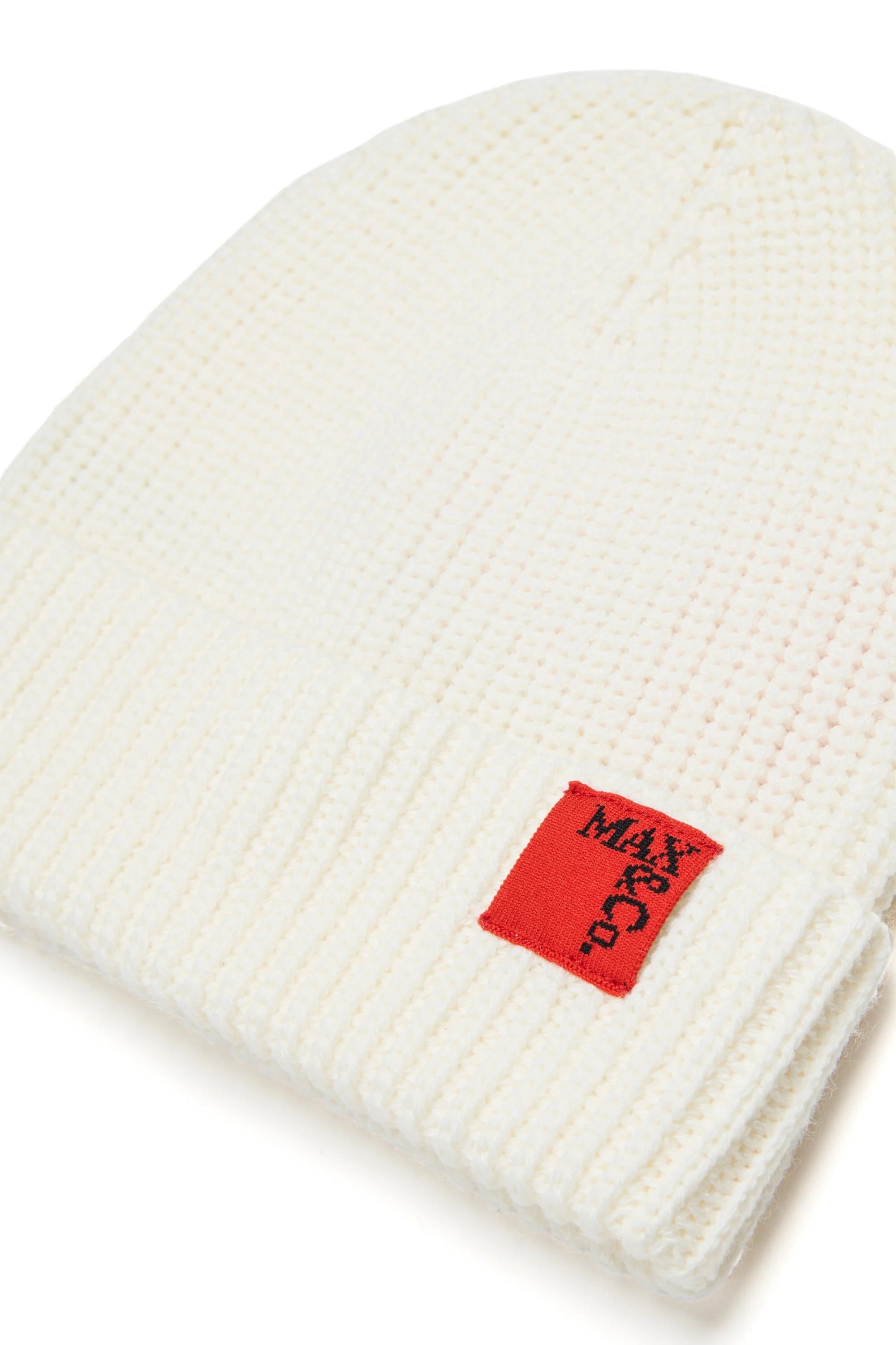 Berretto in misto lana con applicazione panna MX0242-MX048 MX102 MAX&CO KID 