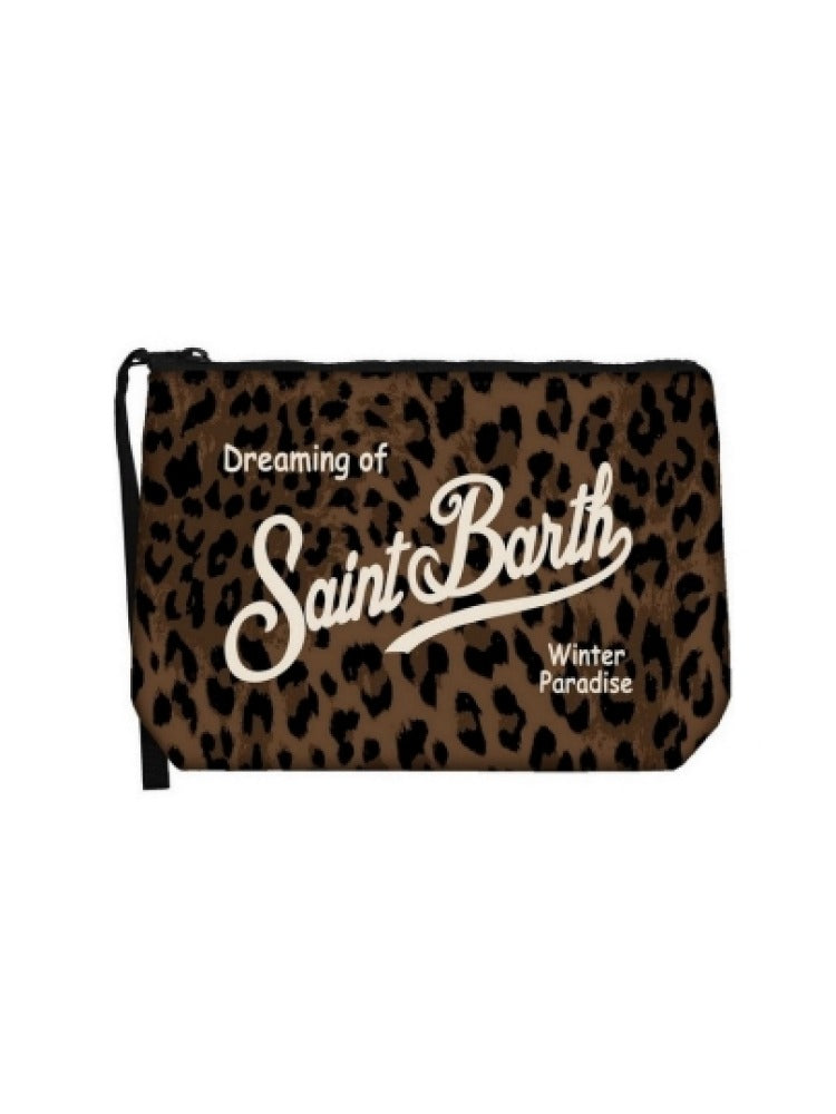 Mc2 Saint Barth pochette aline leopardata con logo ALI0002 00019M MC2 SAINT BARTH 