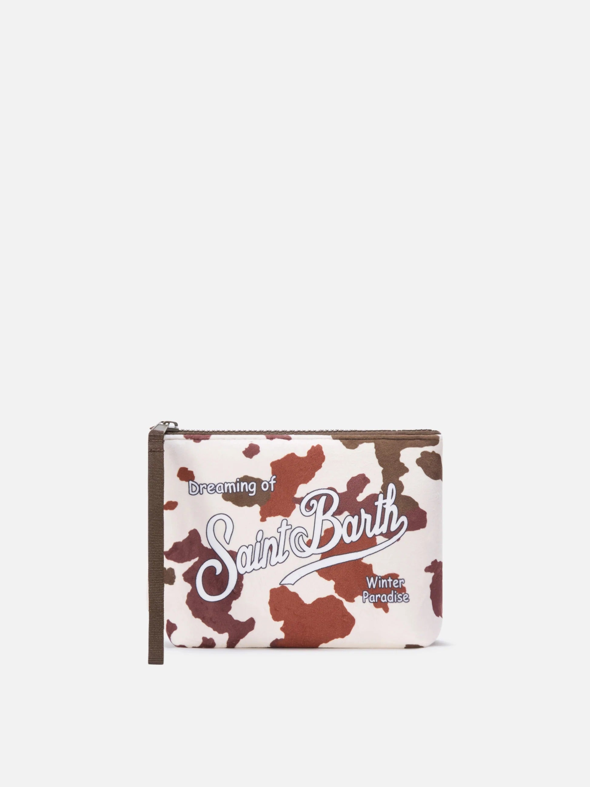 Pochette Aline con stampa mucca ALI0002 02630M MC2 SAINT BARTH 