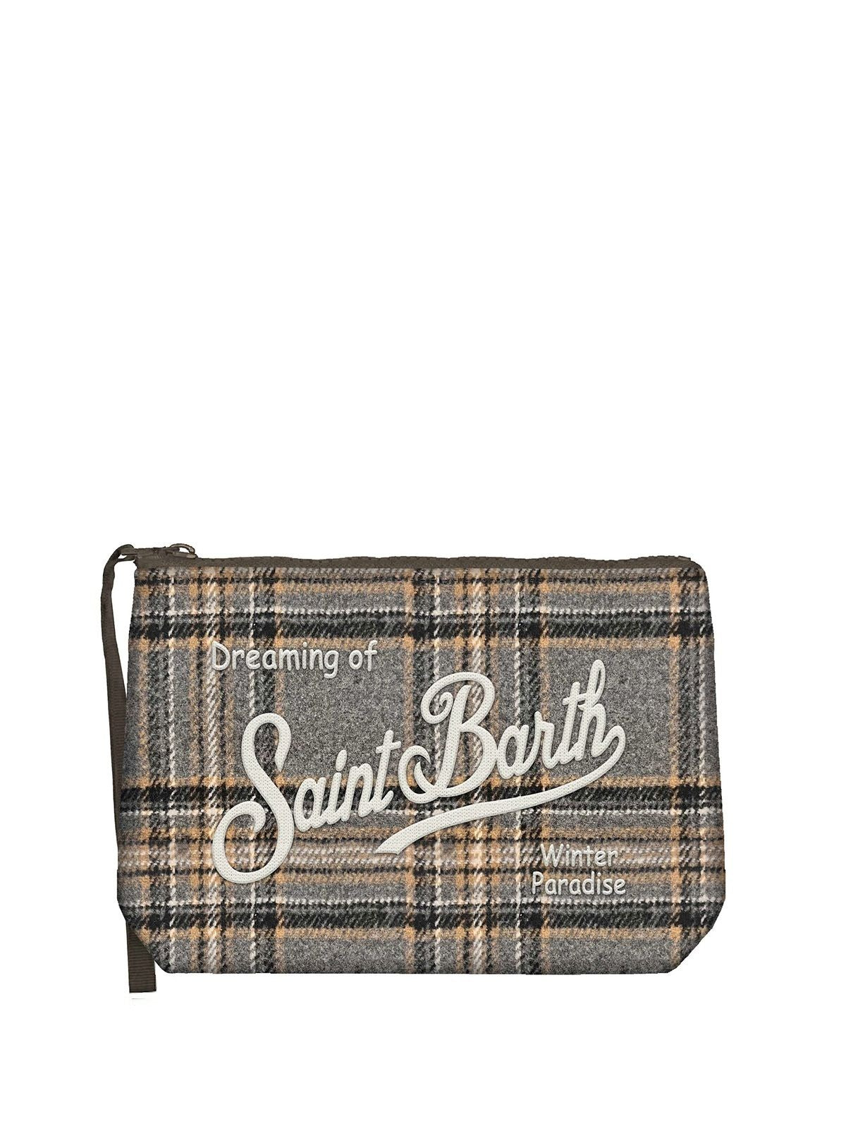 Pochette aline wool Mc2 Saint Barth ALI0022 00321  tartan 1519 emb ALI0022 00321M MC2 SAINT BARTH 
