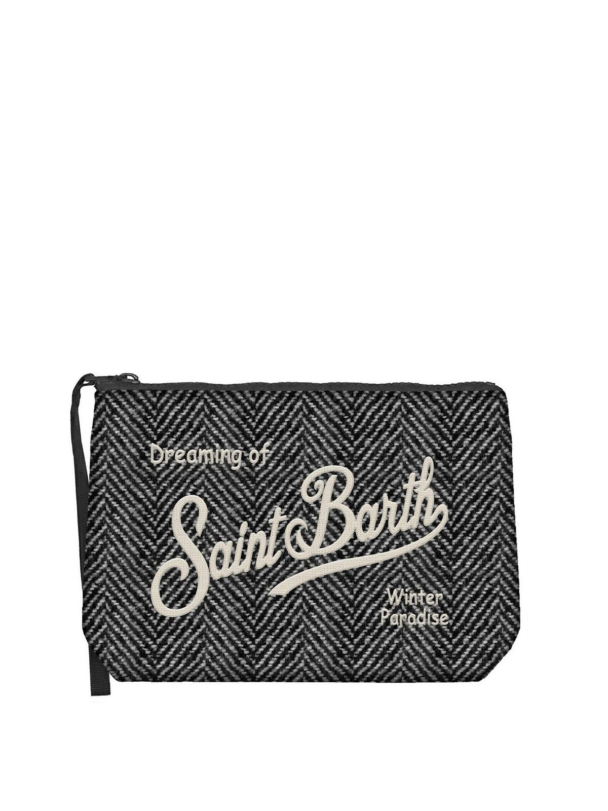Pochette Aline Wool mc2  Grigia ALI0022 03014M MC2 SAINT BARTH 