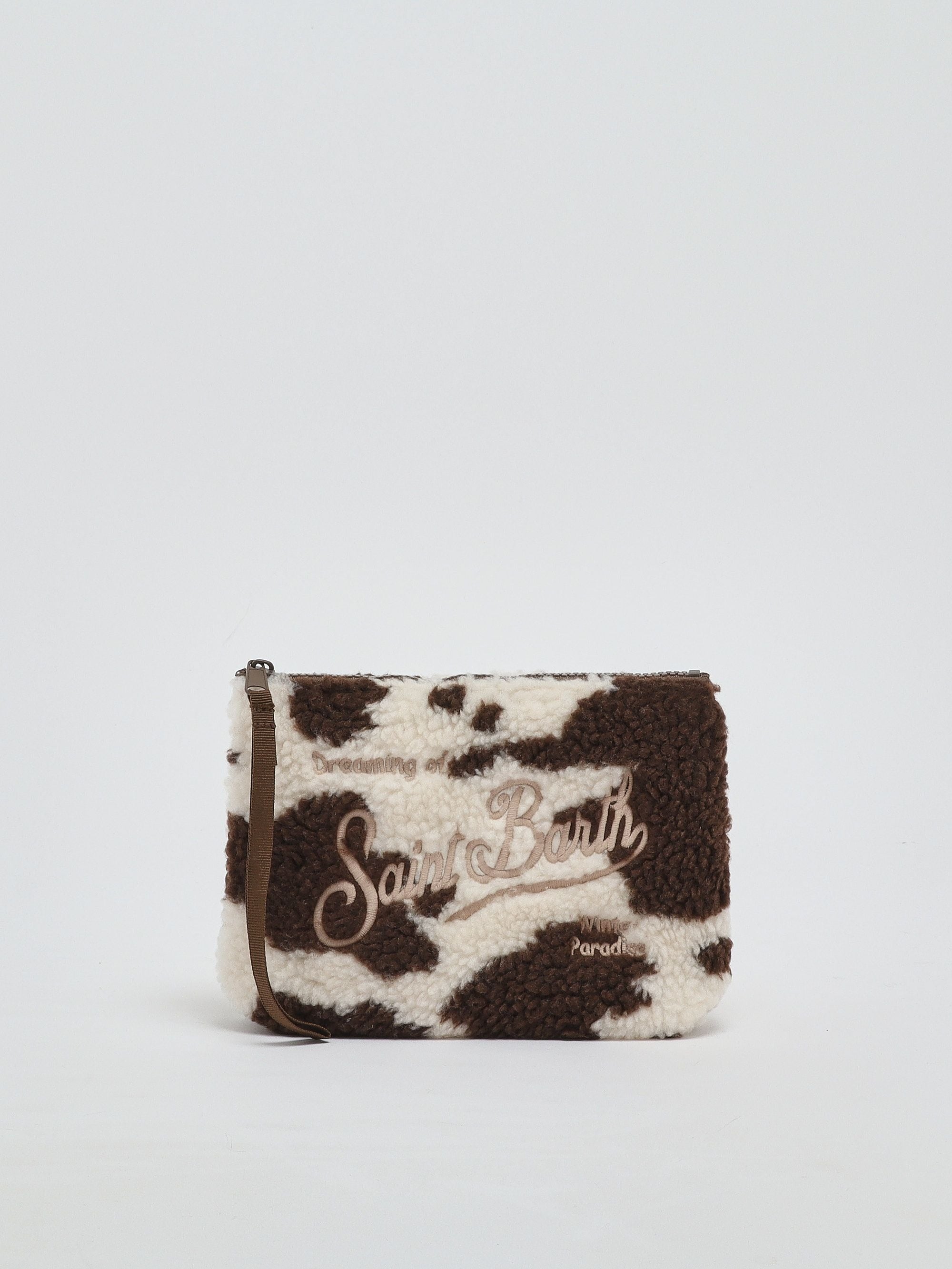 Pochette donna Aline Teddy  cow skin ALI0023 01973M MC2 SAINT BARTH 