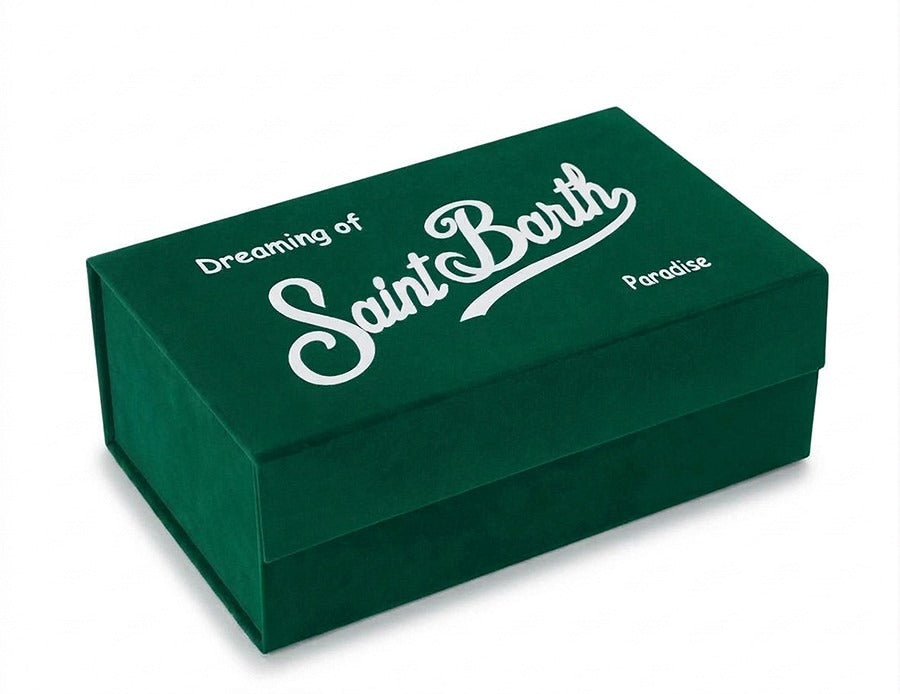 Set pochette e cappello dark leopard BOX0049 00019M MC2 SAINT BARTH 