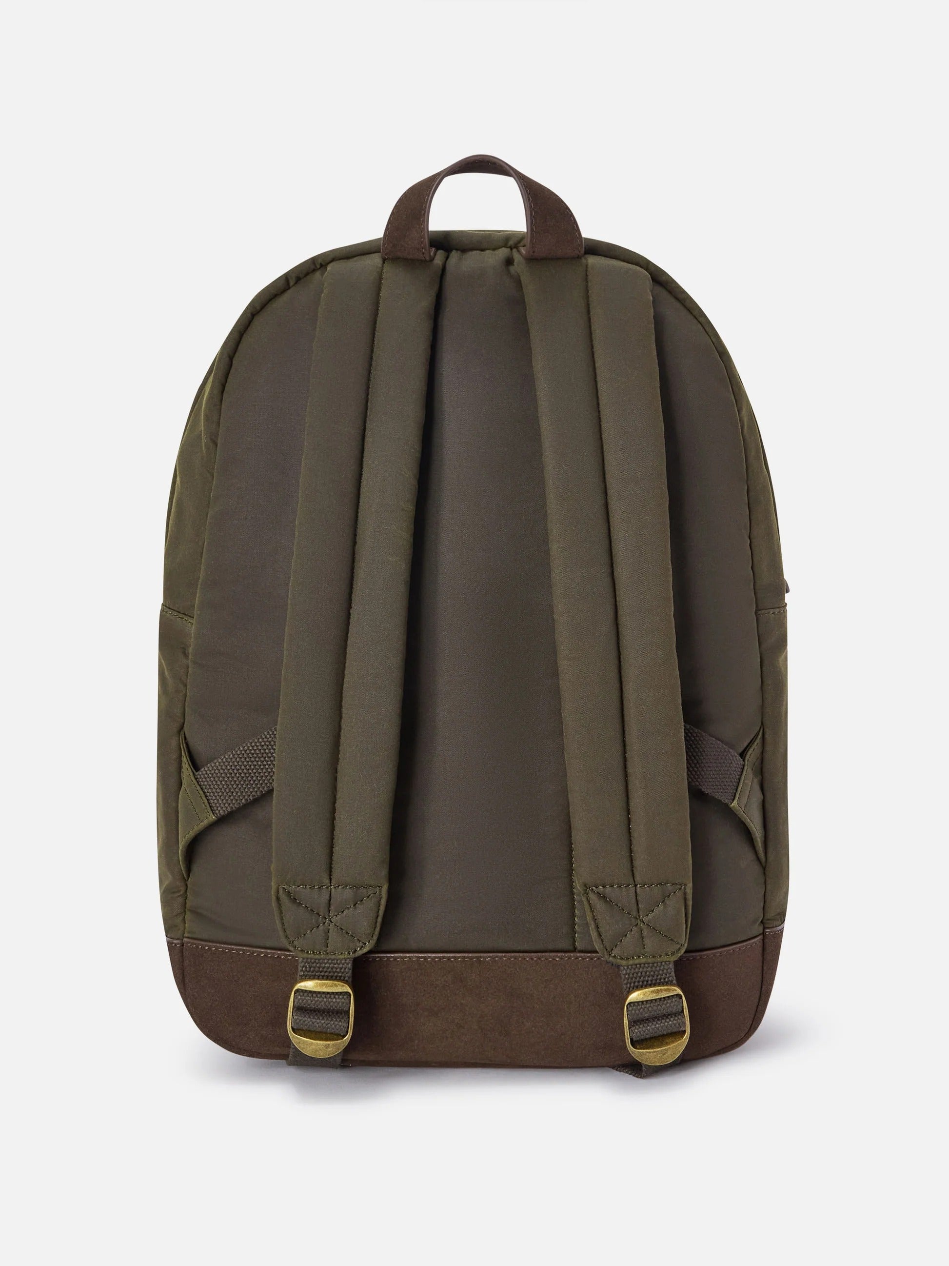 Zaino Cody verde militare in tessuto cerato con ricamo logo COD0012 00131M MC2 SAINT BARTH 