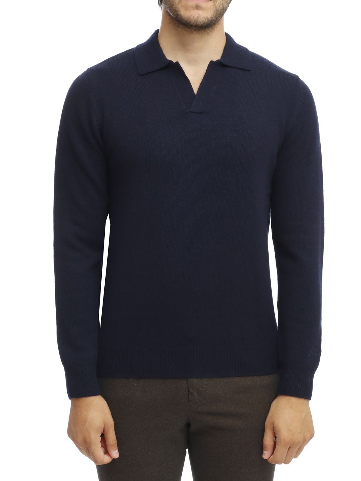 Maglia MC2 Saint Barth Covent wool Blu COV0009 00044M MC2 SAINT BARTH 
