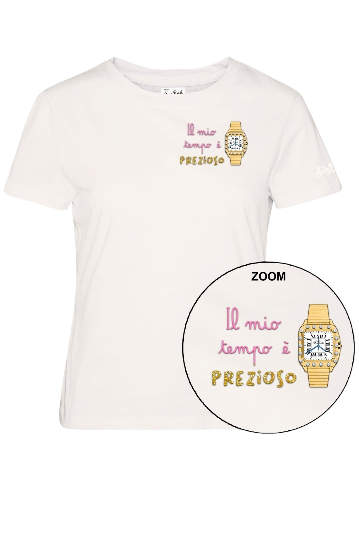 T-shirt Mc2 Saint Barth EMI0002 00592 da donna tempo prezioso EMI0002 00592M MC2 SAINT BARTH 