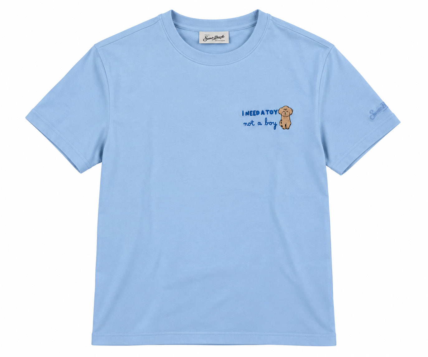 T-shirt Donna Saint Barth EMILIE_W-04316M Need toy 31 emb EMI0002 04316M MC2 SAINT BARTH 