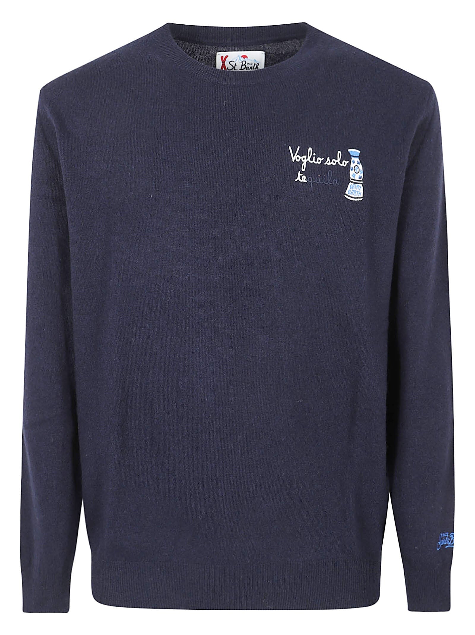 MAGLIONE UOMO GIROCOLLO HERON LIGHT - VOGLIO SOLO TEQUILA HER0024 00505M MC2 SAINT BARTH 