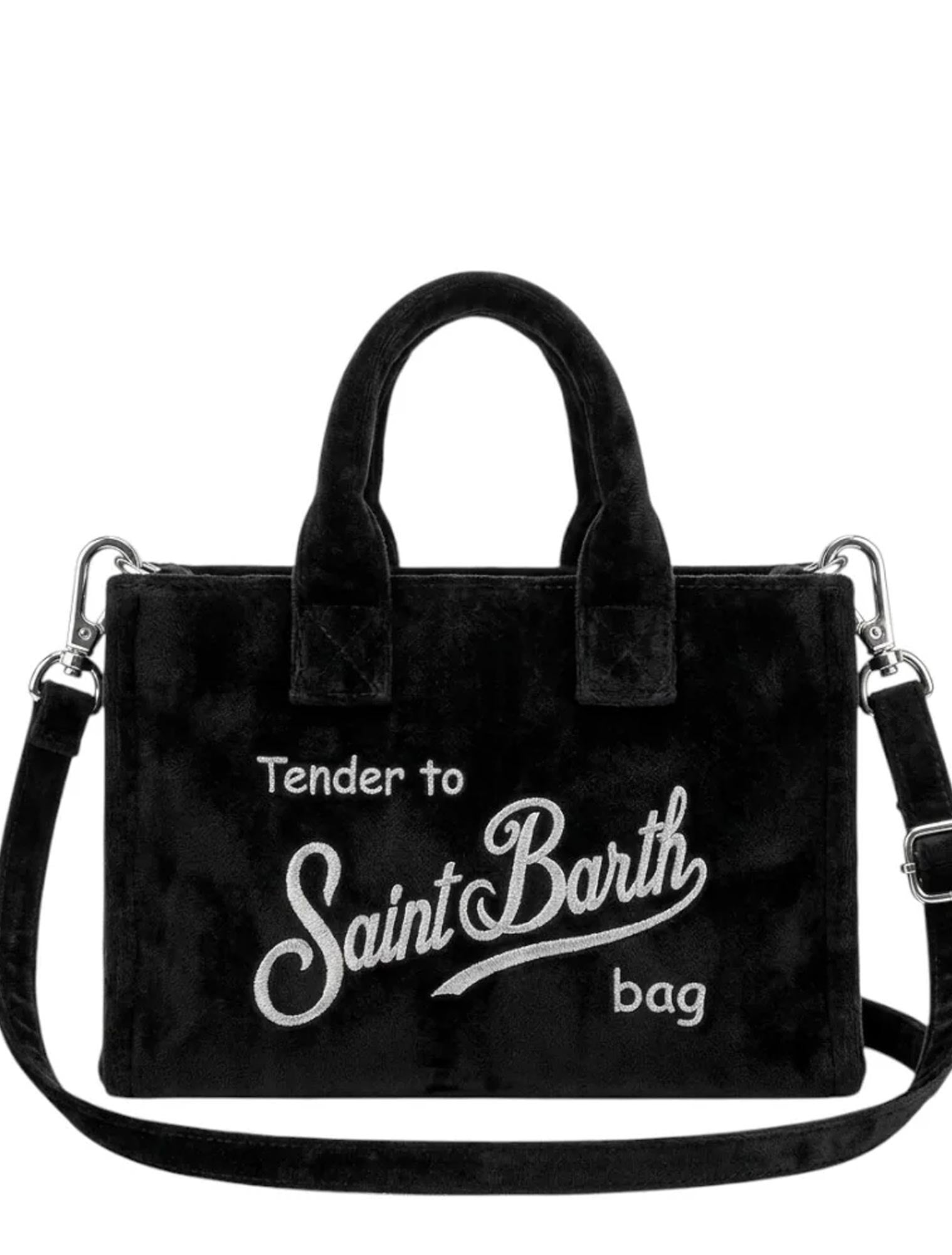 Phone bag velvet NERA PHONE 008 00315M MC2 SAINT BARTH 
