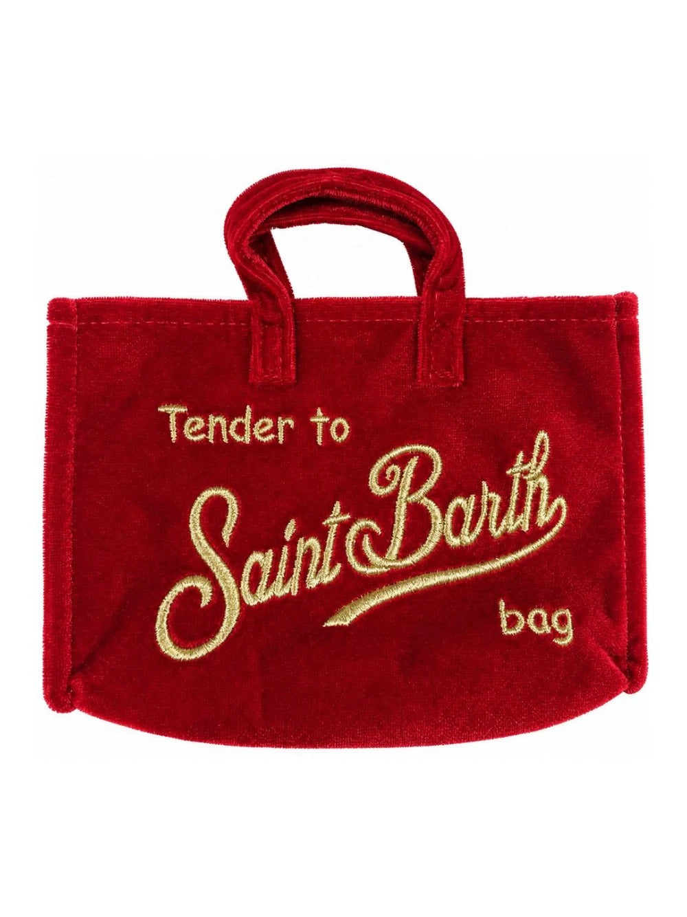 Phone bag velvet rossa PHONE 008 02543M MC2 SAINT BARTH 