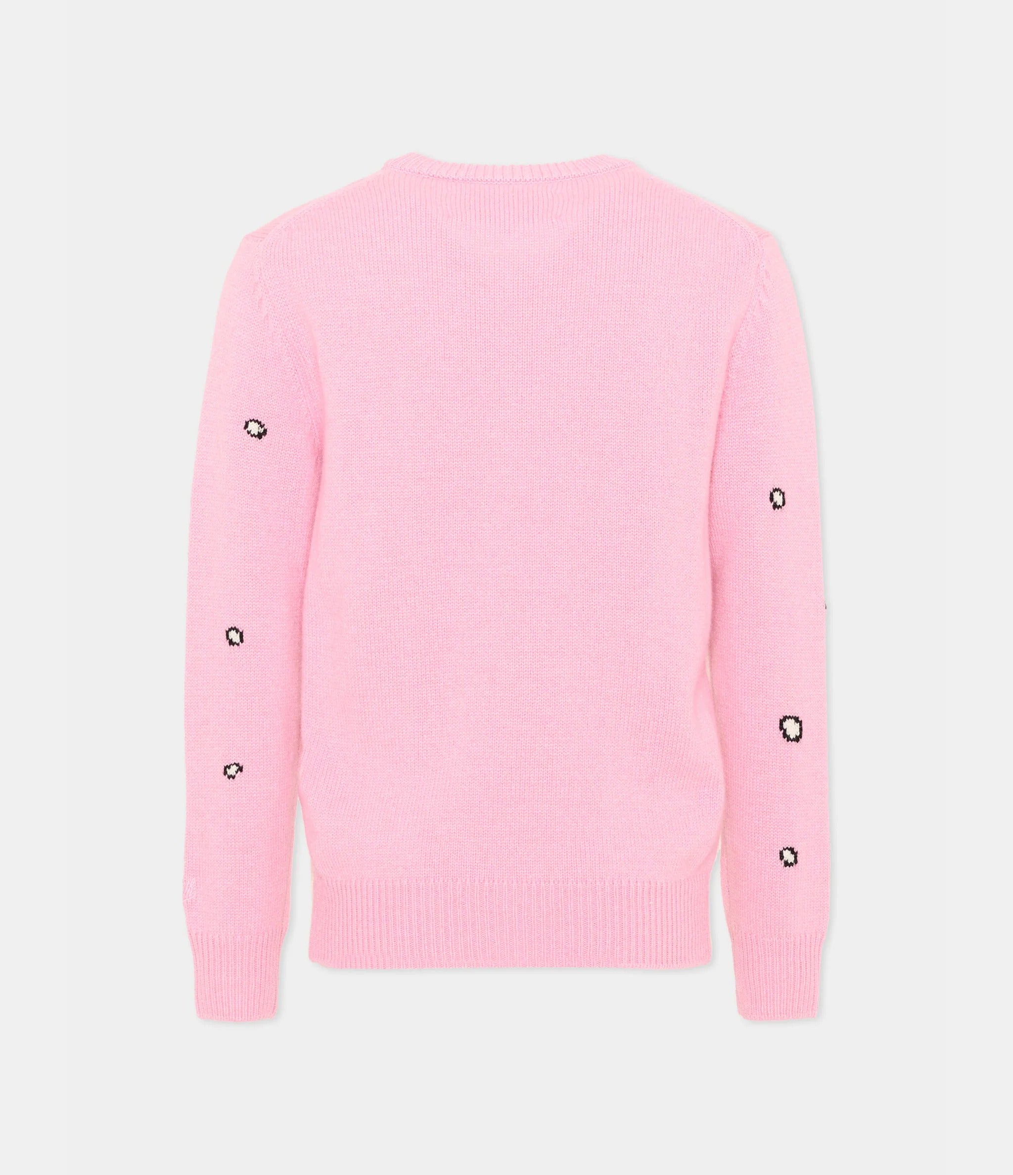 Maglione Princess c  rosa per bambina con stampa PRC0007 01281M MC2 SAINT BARTH 