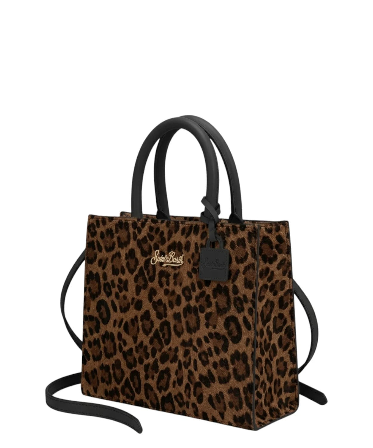 Borsa Shop Bag Midi in Cavallino Leopardato SHBM0001 00101M MC2 SAINT BARTH 