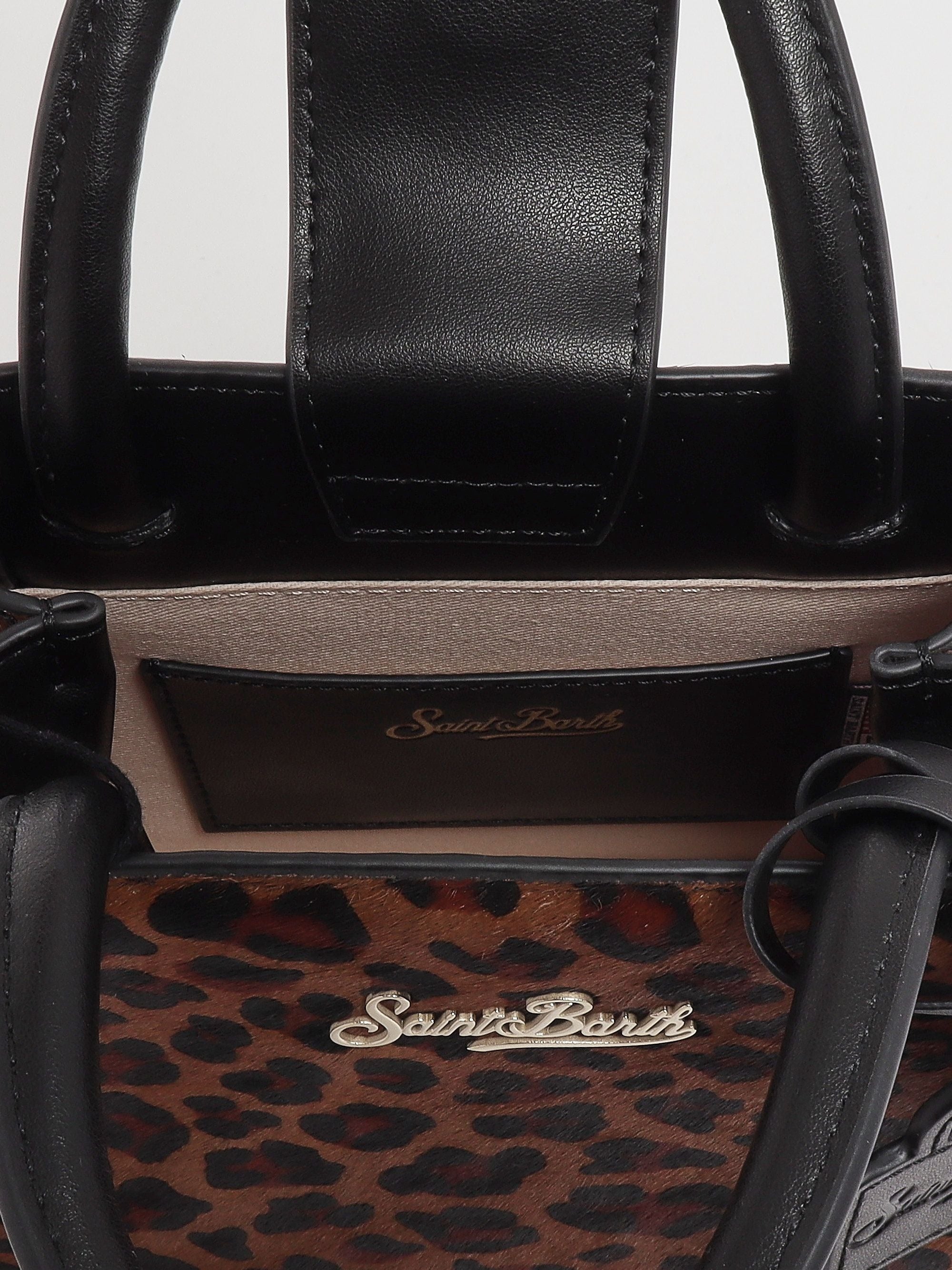 Borsa donna Shop Bag Mini in cavallino leopardata SHBM0002 00101M MC2 SAINT BARTH 