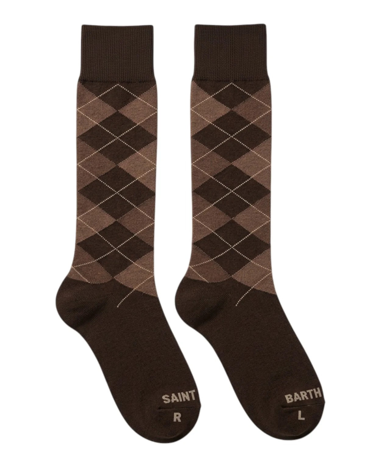 Calzini Marroni Mc2 Saint Barth SOX0016 00565M Rombi SOX0016 00565M MC2 SAINT BARTH 