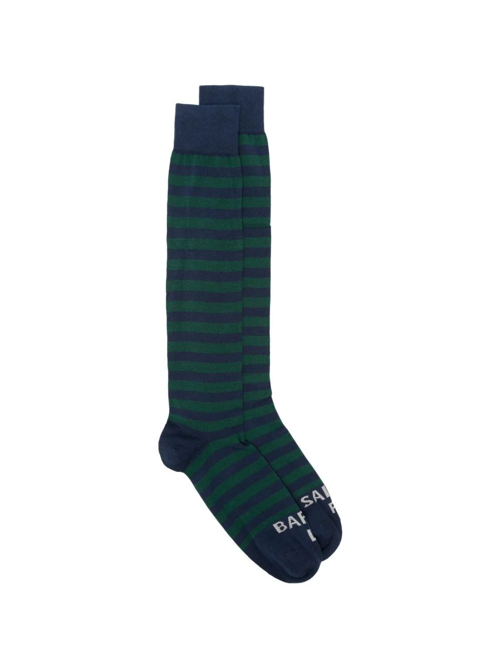 Calzini neri Mc2 Saint Barth SOX0016 04560 da uomo verdi riga blu SOX0016 04560M MC2 SAINT BARTH 
