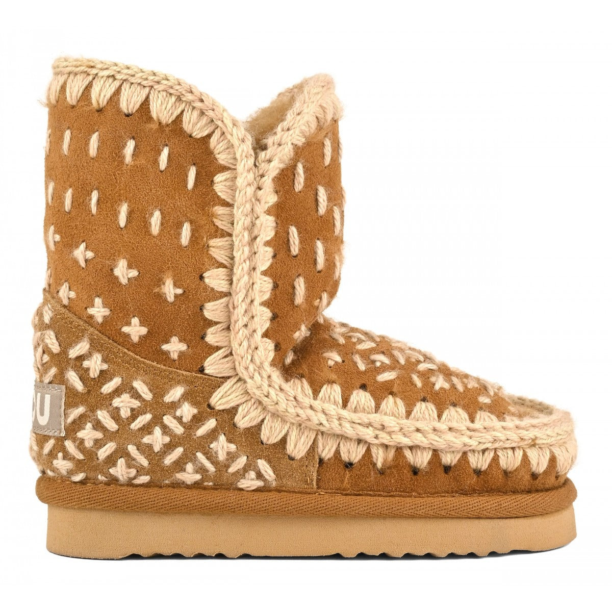 Eskimo Kid Sashiko Cognac MU.FK101048A COG MOu 