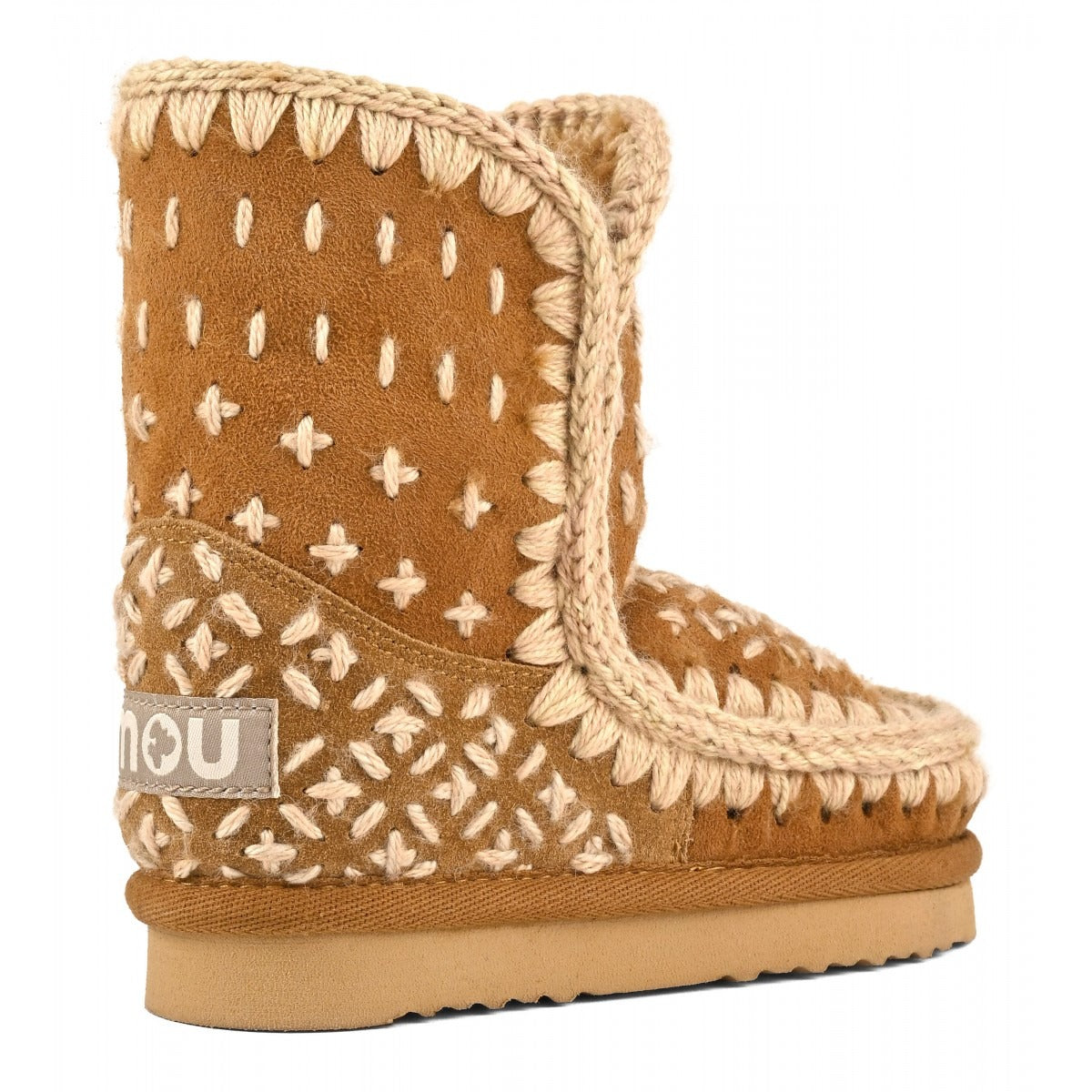 Eskimo Kid Sashiko Cognac MU.FK101048A COG MOu 
