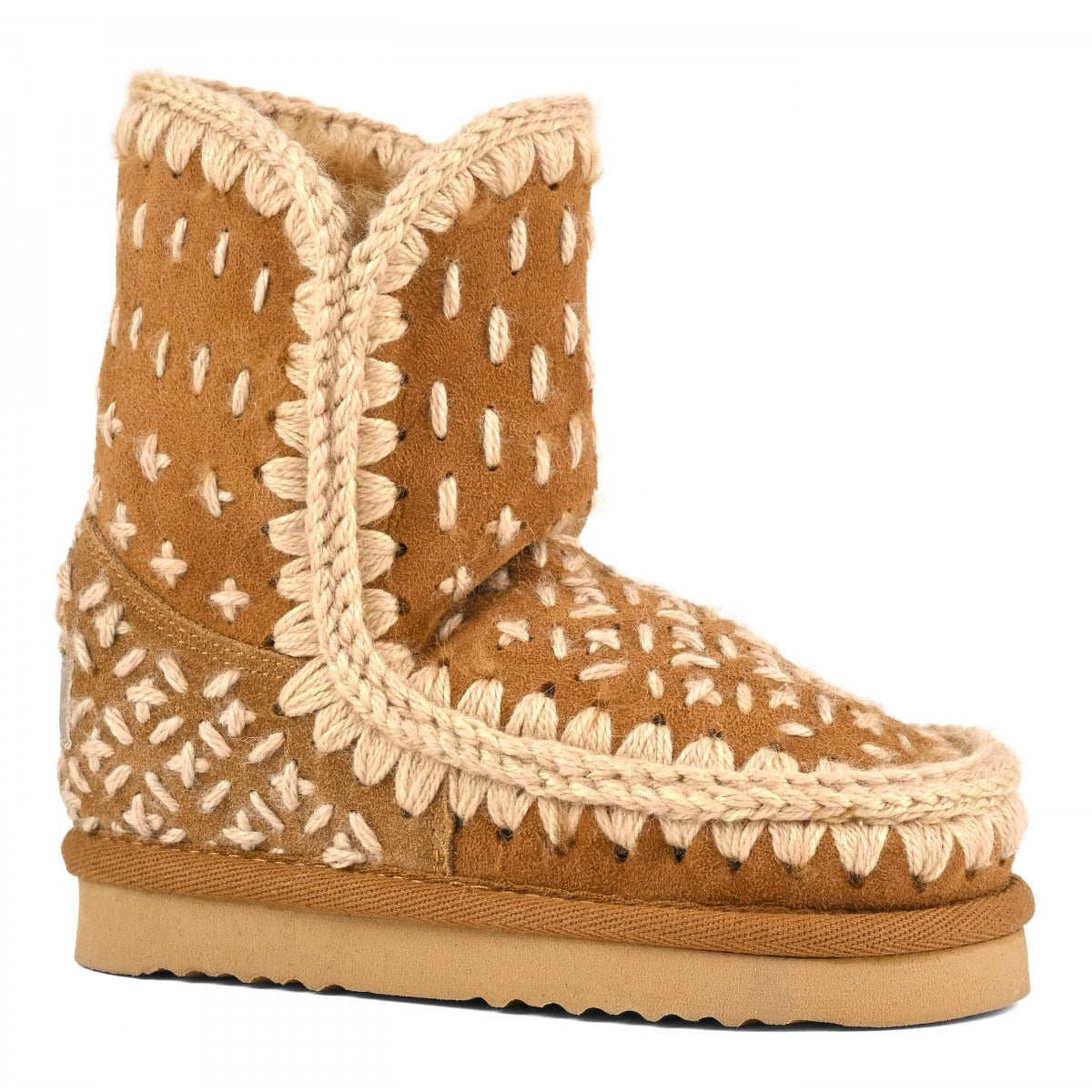 Eskimo Kid Sashiko Cognac MU.FK101048A* COG MOu 