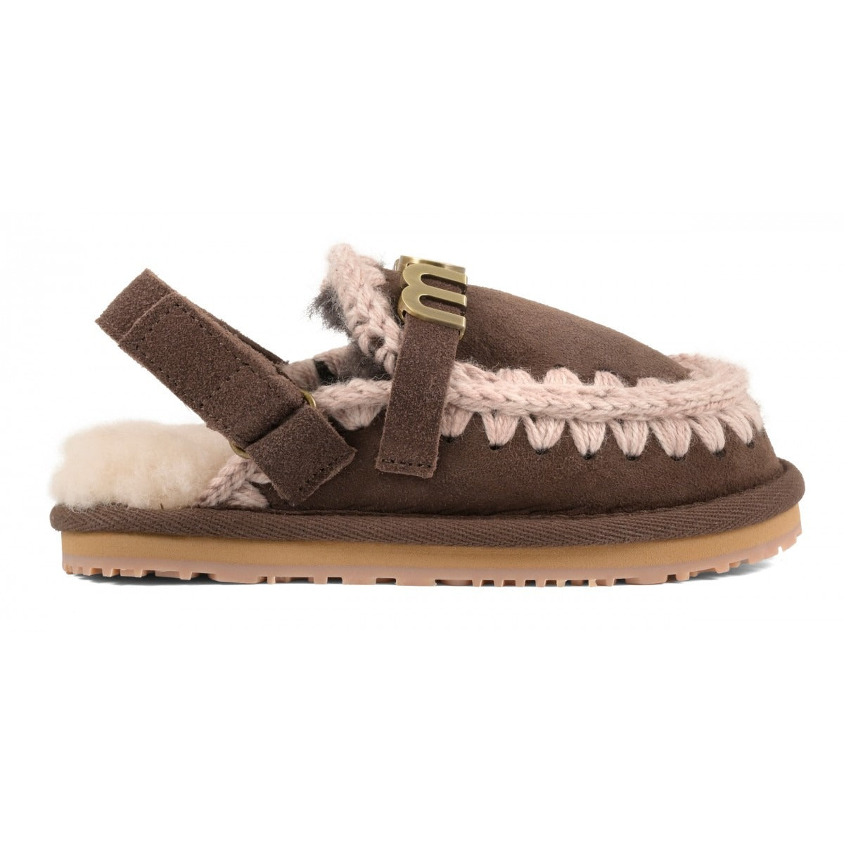 Eskimo Slipper Backstrap Kid Mocha MU.FK161001A* MOCHA MOu 